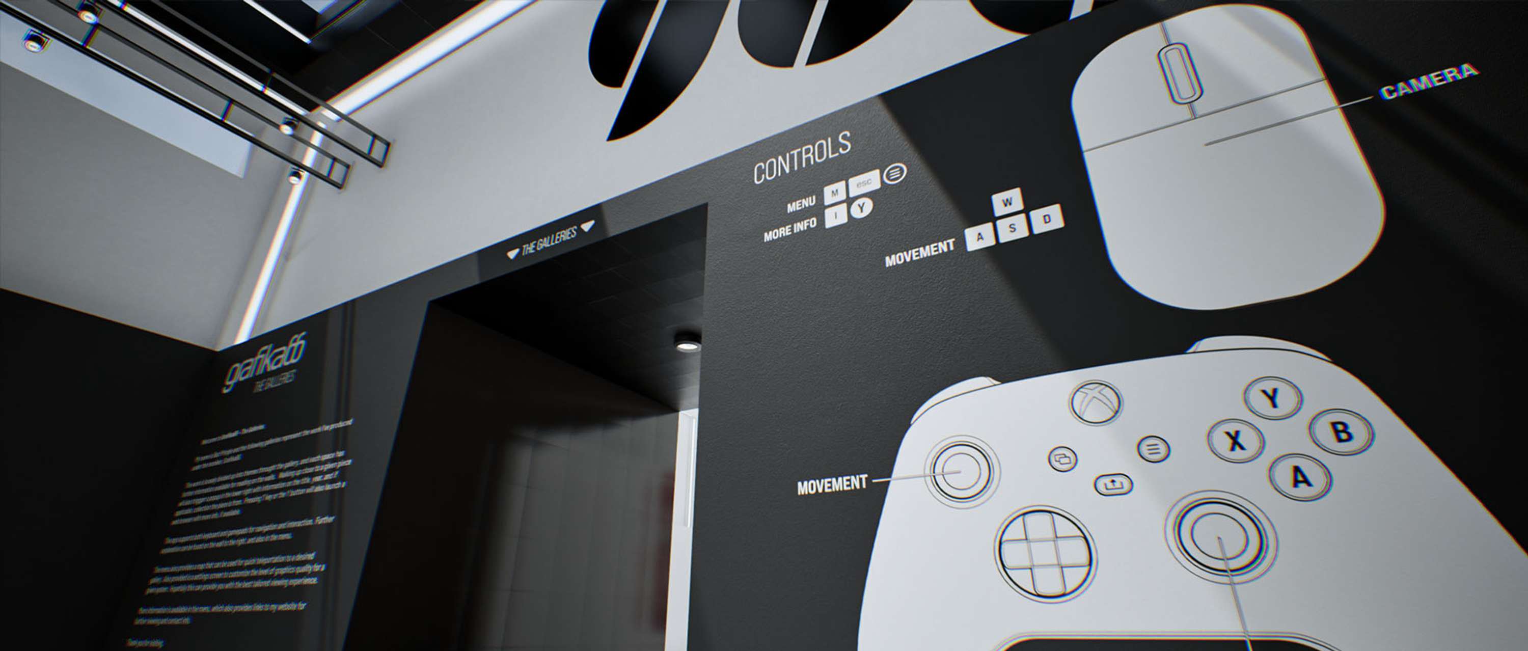 Grafika66 - Virtual Gallery Unreal Engine App by Baz Pringle