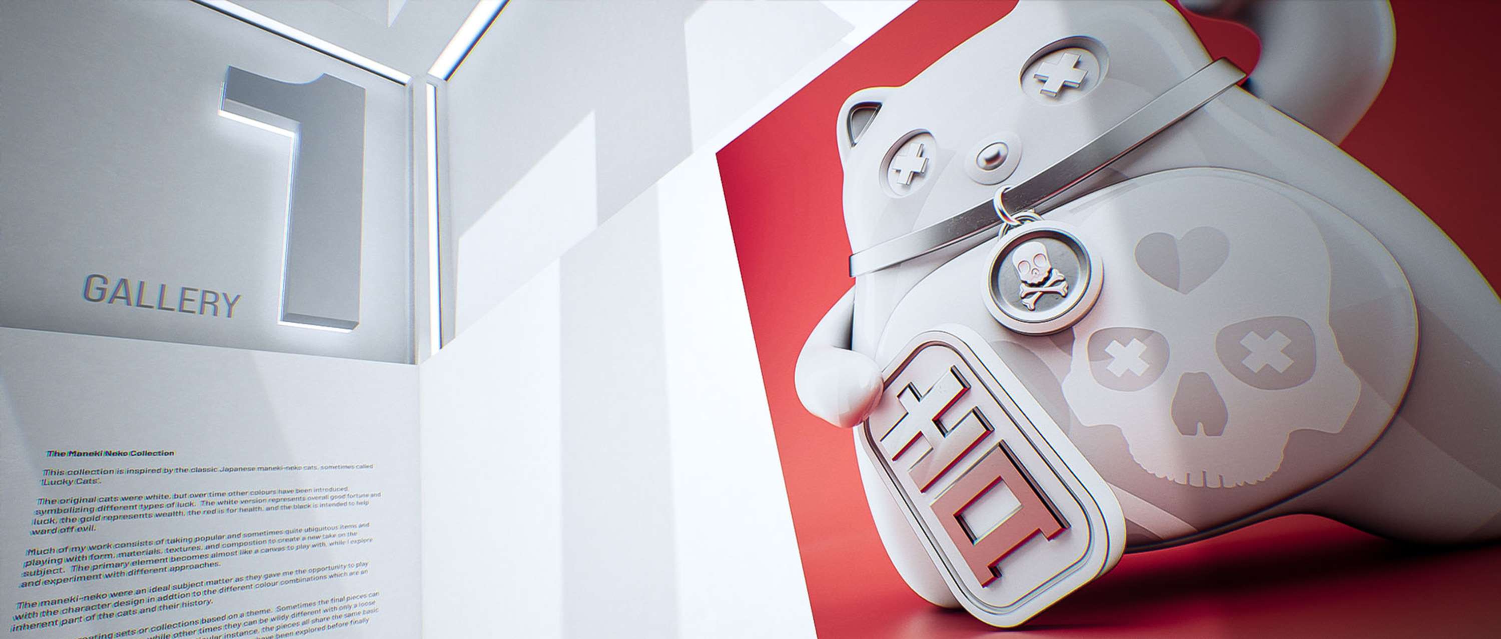 Grafika66 - Virtual Gallery Unreal Engine App by Baz Pringle