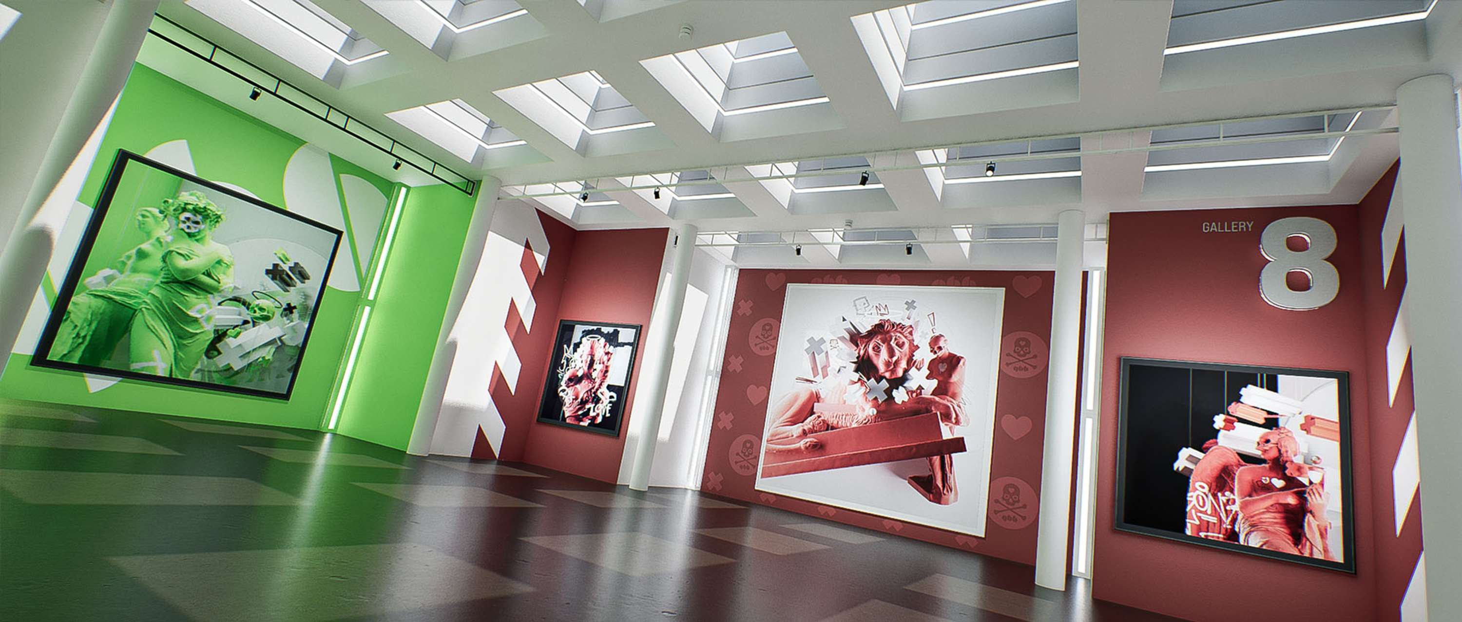 Grafika66 - Virtual Gallery Unreal Engine App by Baz Pringle