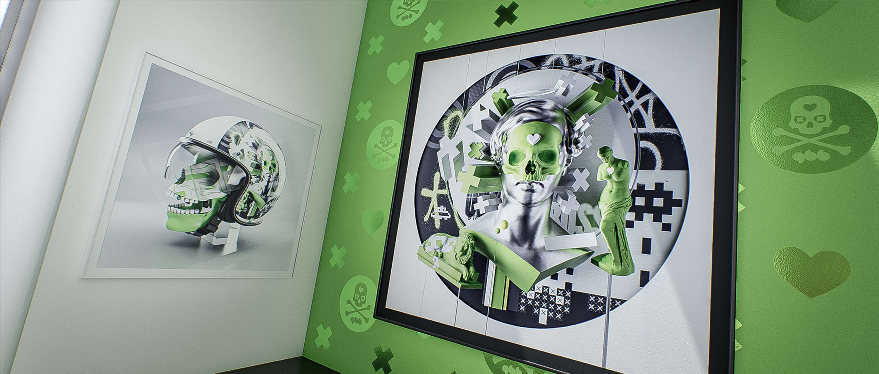 Grafika66 - Virtual Gallery Unreal Engine App by Baz Pringle