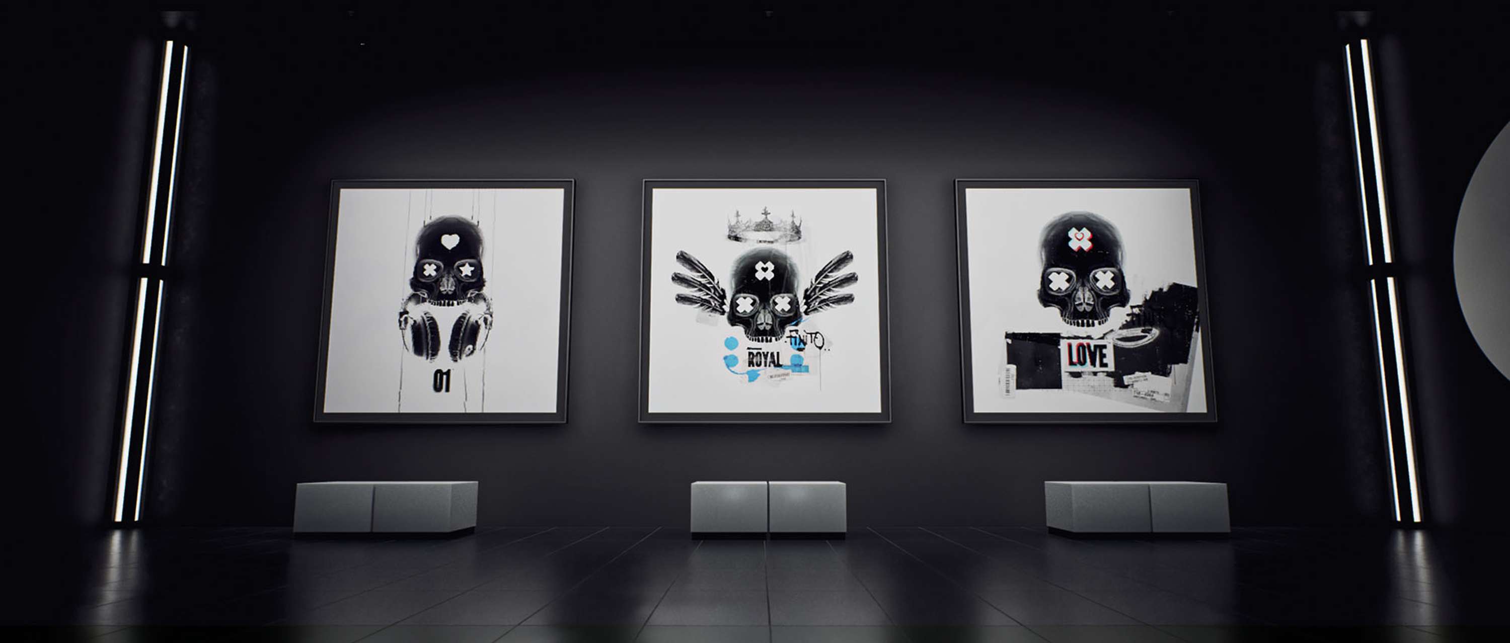 Grafika66 - Virtual Gallery Unreal Engine App by Baz Pringle