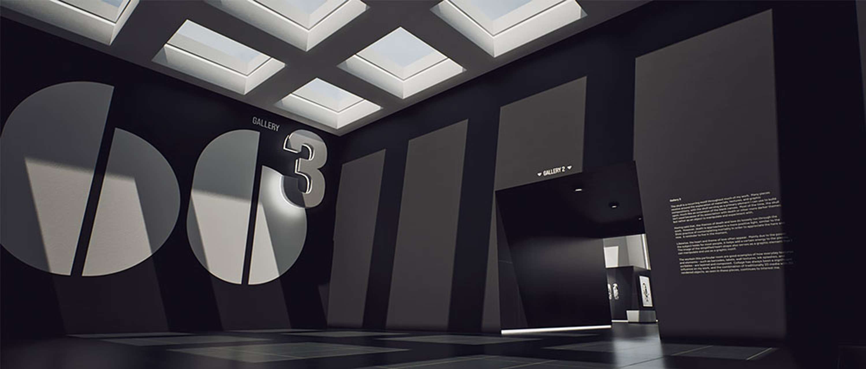 Grafika66 - Virtual Gallery Unreal Engine App by Baz Pringle