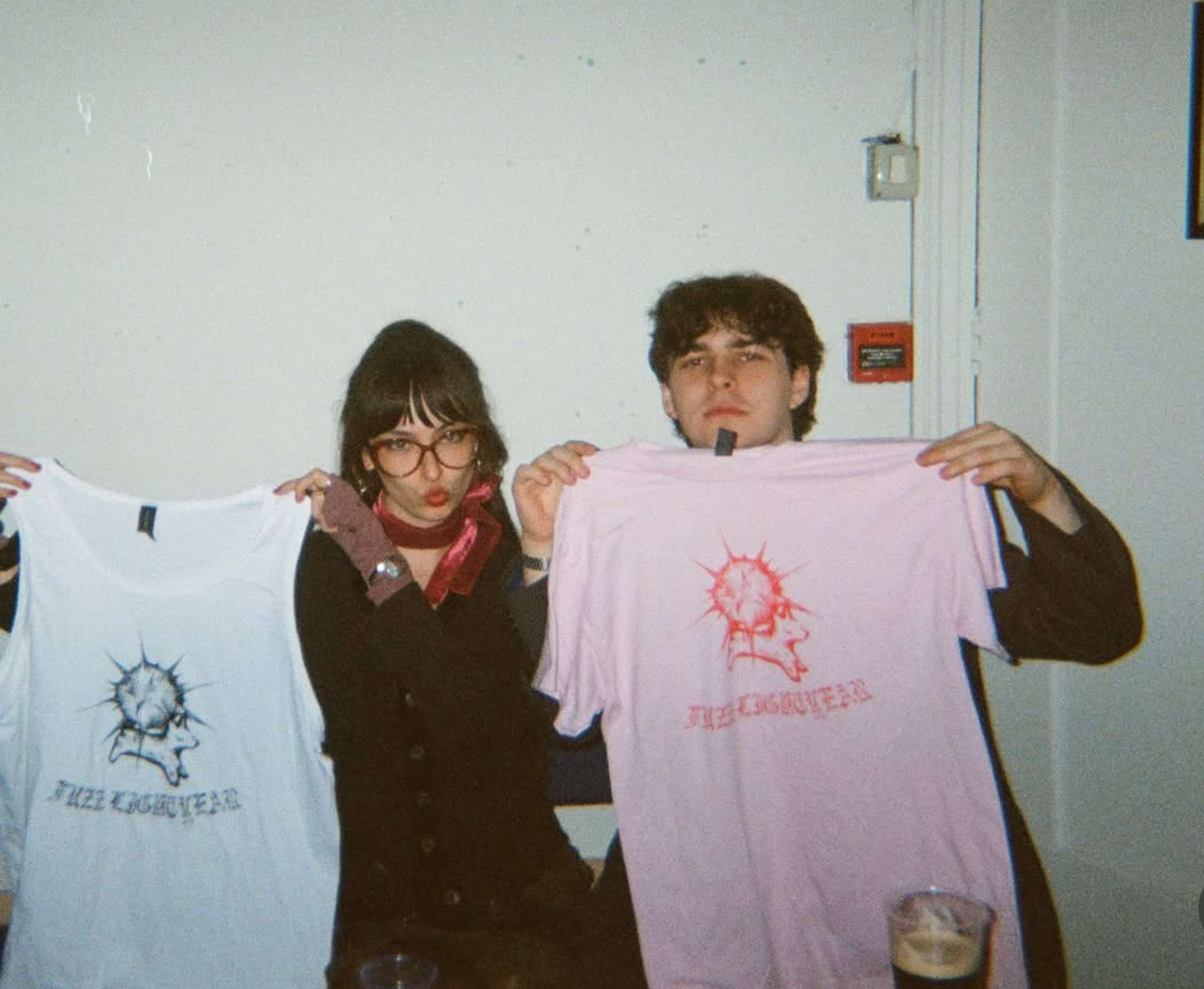 merch design for band fuzz lightyear! by Izel Dugen