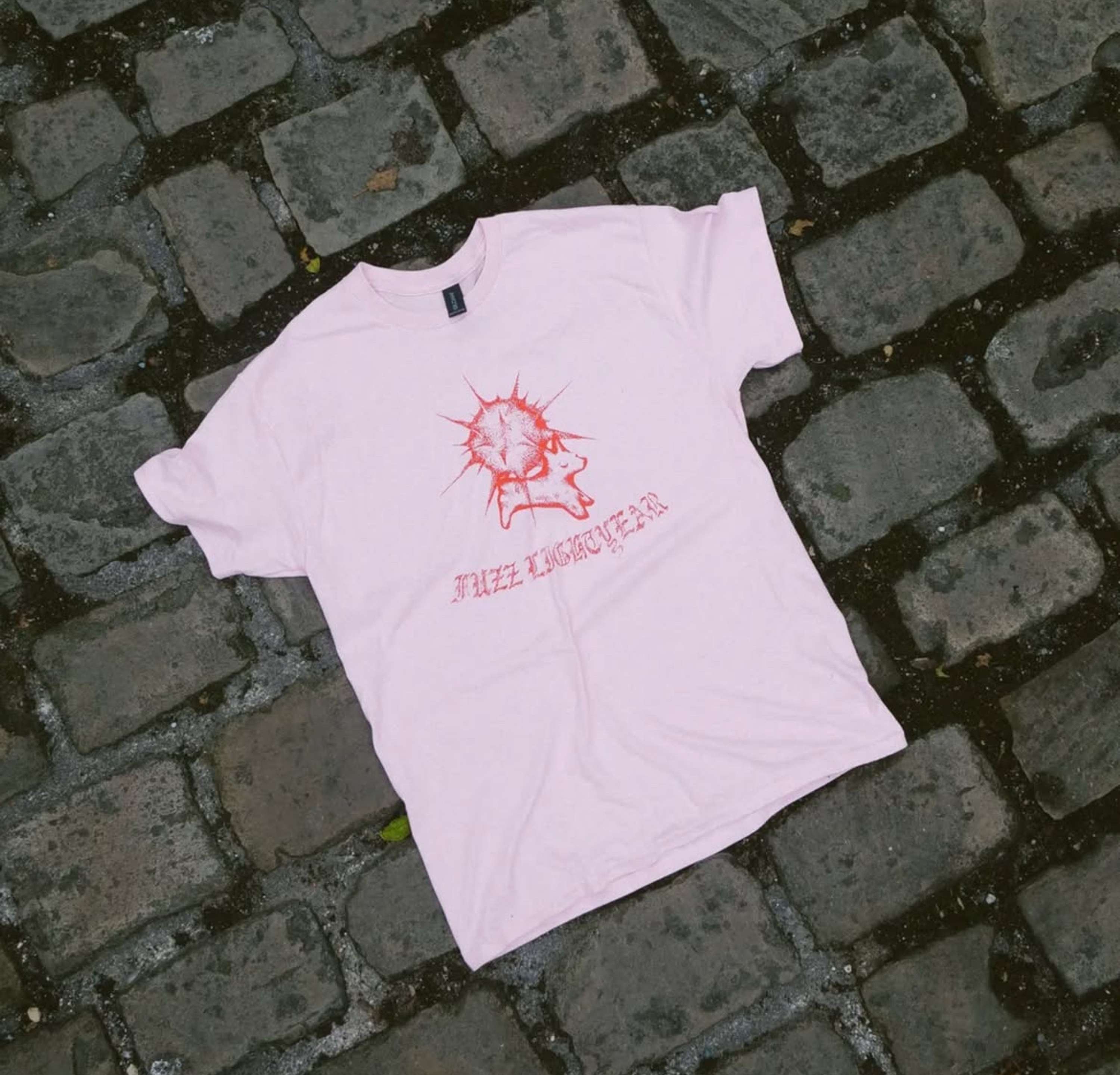 merch design for band fuzz lightyear! by Izel Dugen