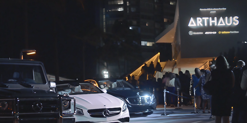MERCEDES AMG X LUFTHANSA : ARTHAUS (MIAMI ART BASEL) by Tom Arendas