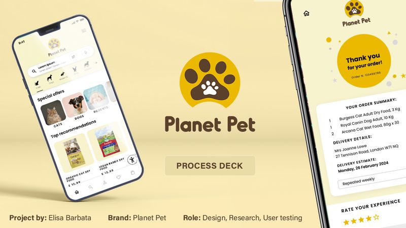 Mobile App - Planet Pet by Elisa Barbata