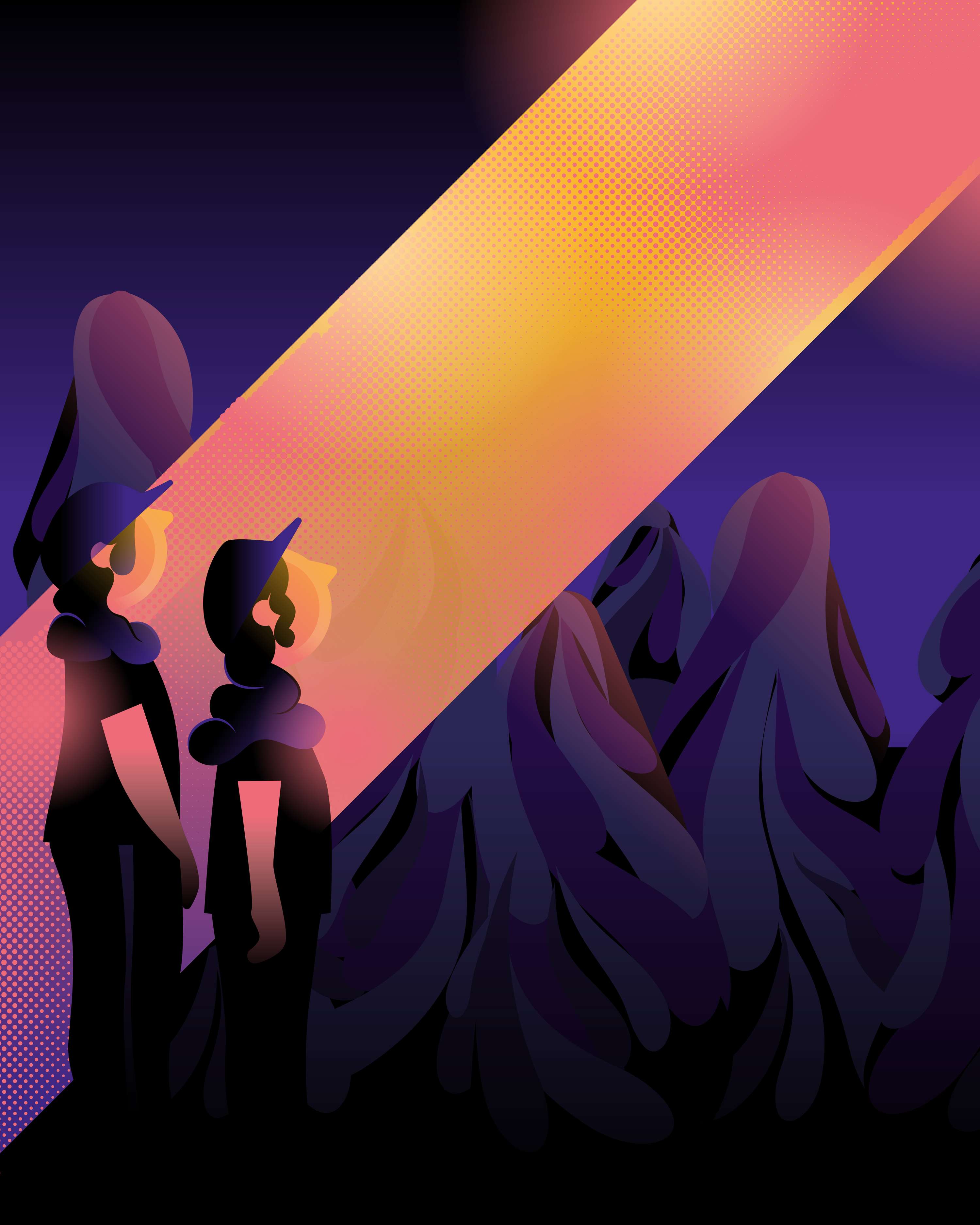 What are they looking at? by Ben the Illustrator