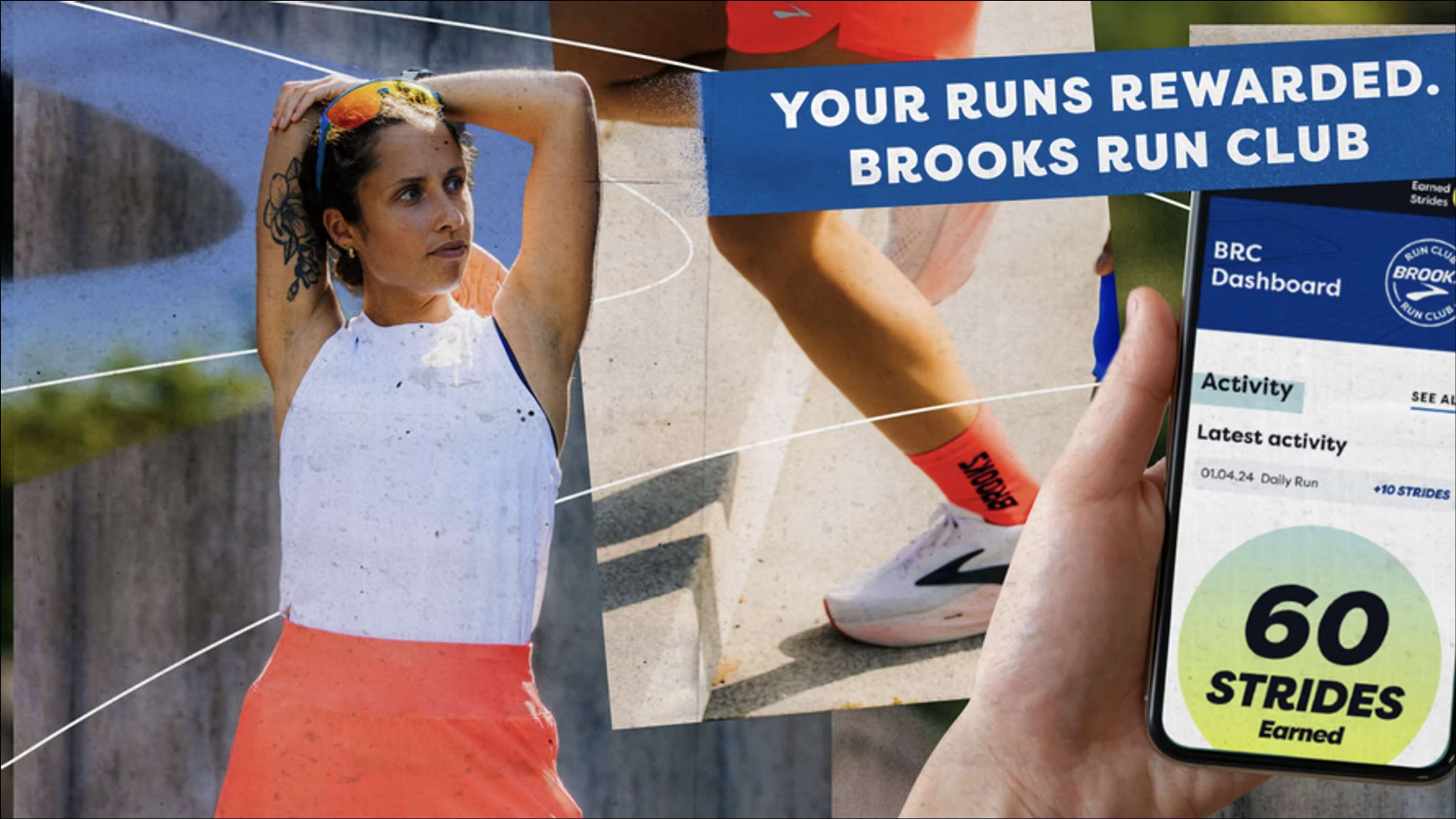 Brooks. Runs Rewarded. by Mellor&Smith