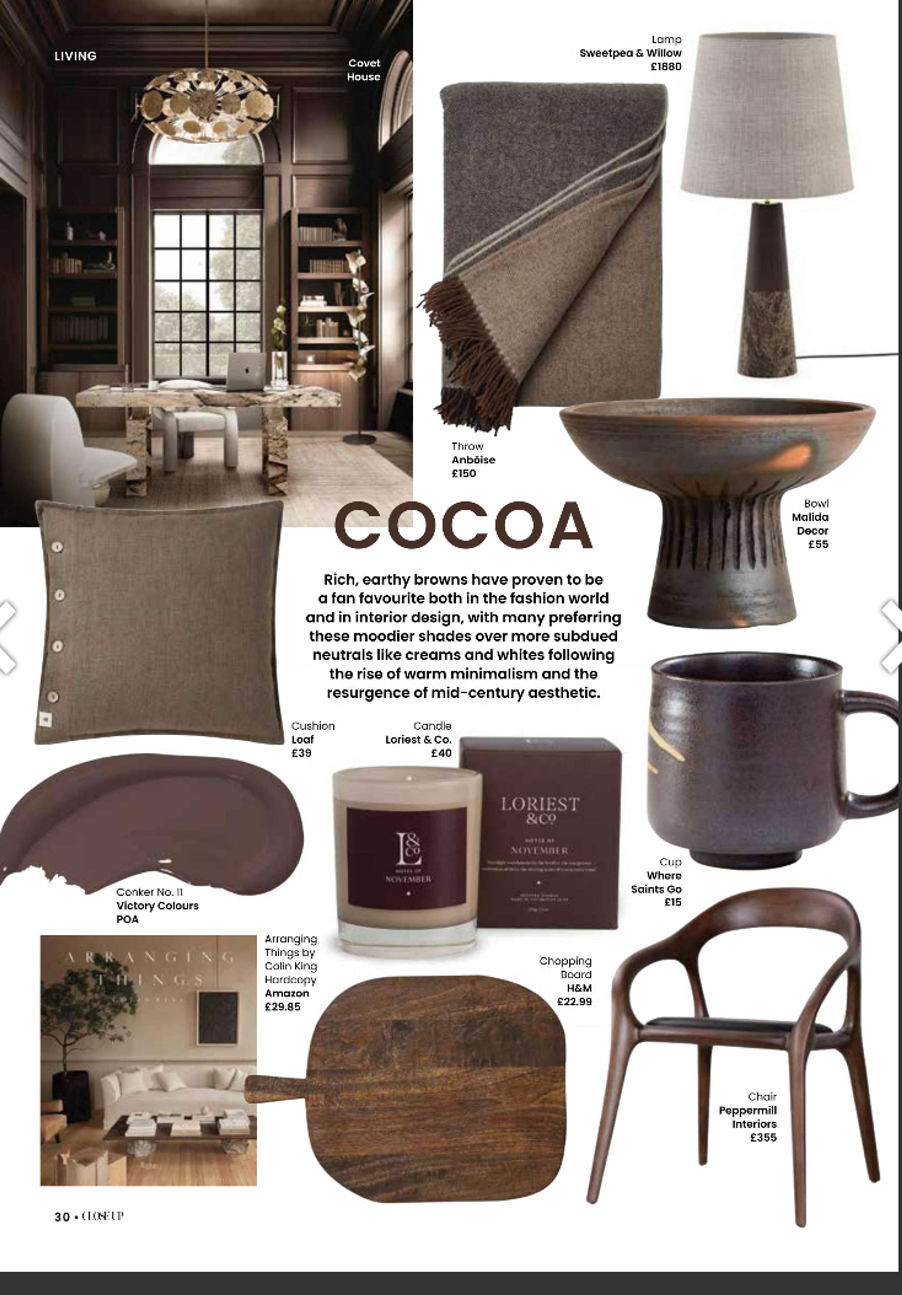 CLOSEUP MAGAZINE FEATURE by Desiree Masiela