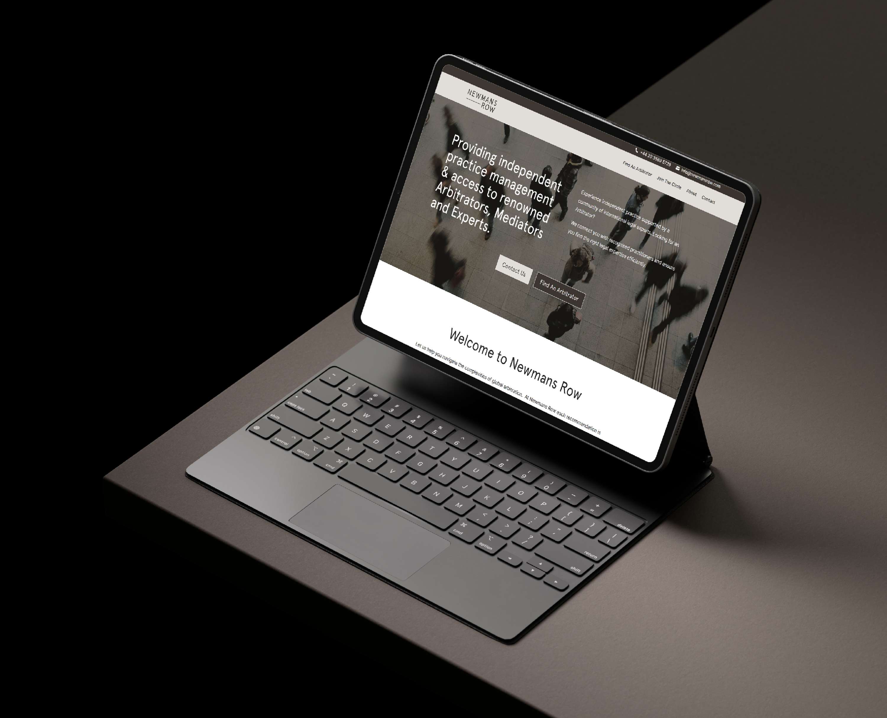Newmansrow | Brand Identity & Website by Tiffany Farthing