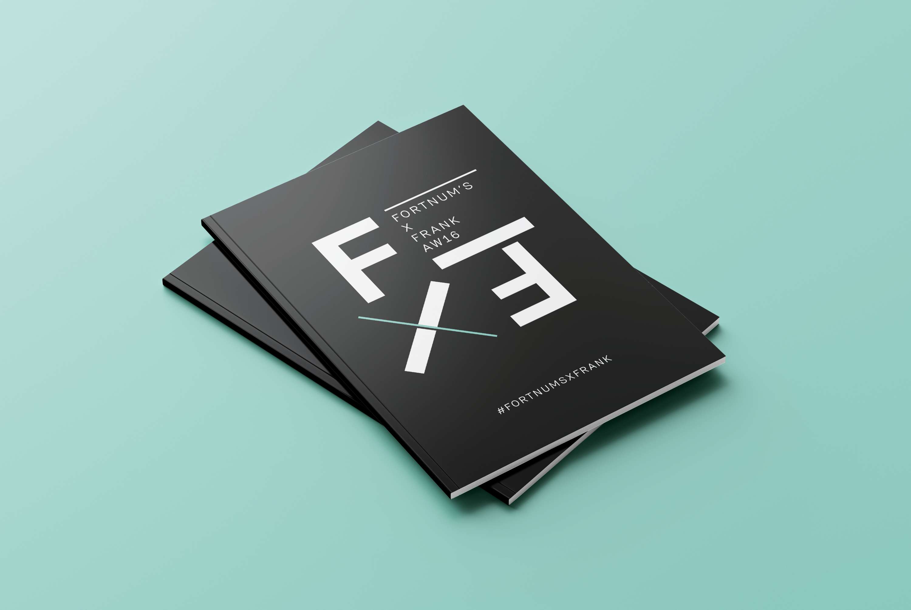 Fortnum x Frank AW16 gallery guide book by Dominique Baker