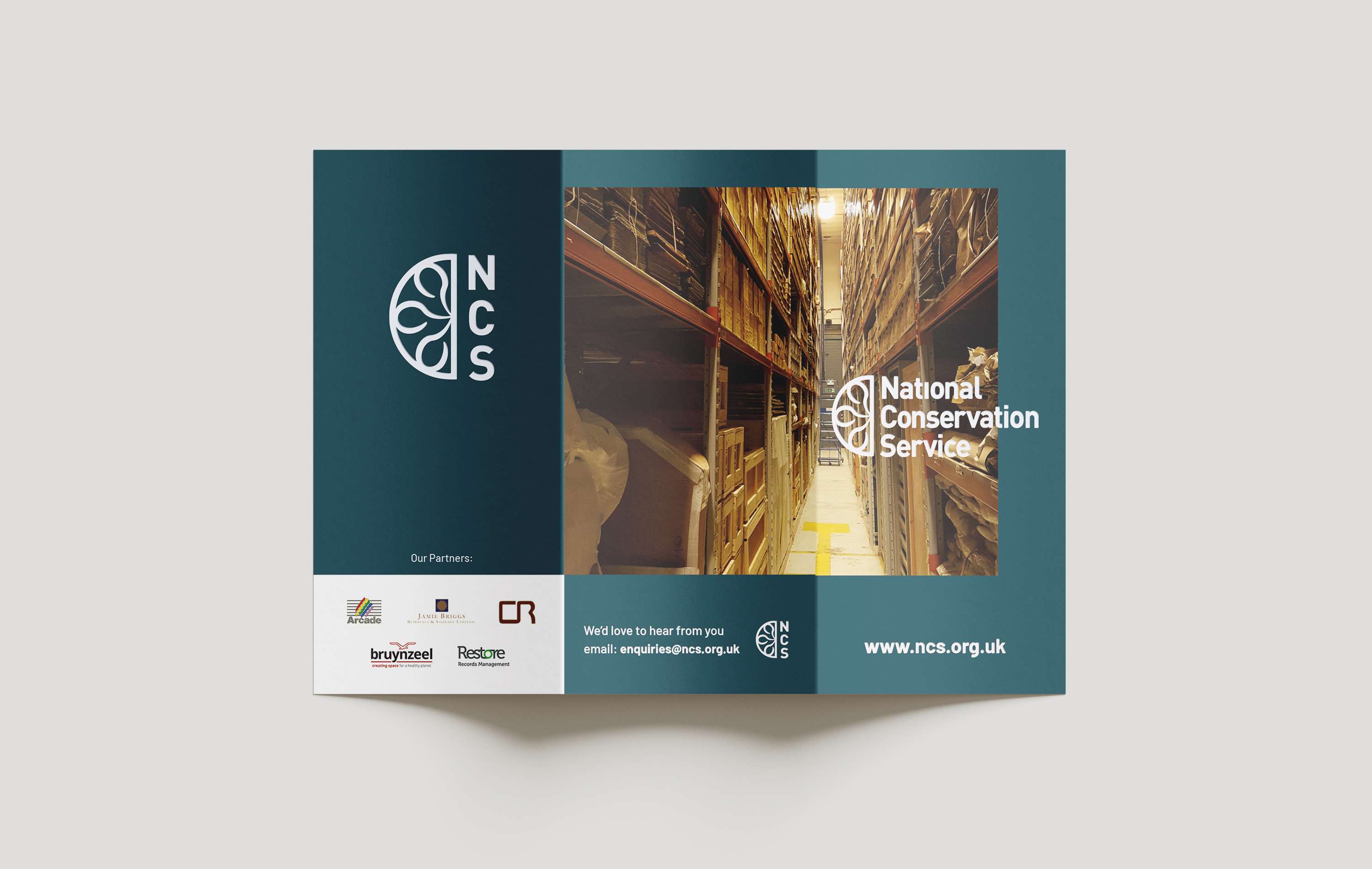 National Conservation Service Leaflet Design by Dominique Baker