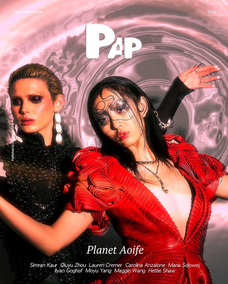 Planet Aofie - fashion editorial  for @pap_magazine by Simran Kaur by Maria Solowej