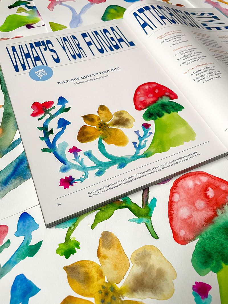 Watercolour Illustration by Renée Clarke