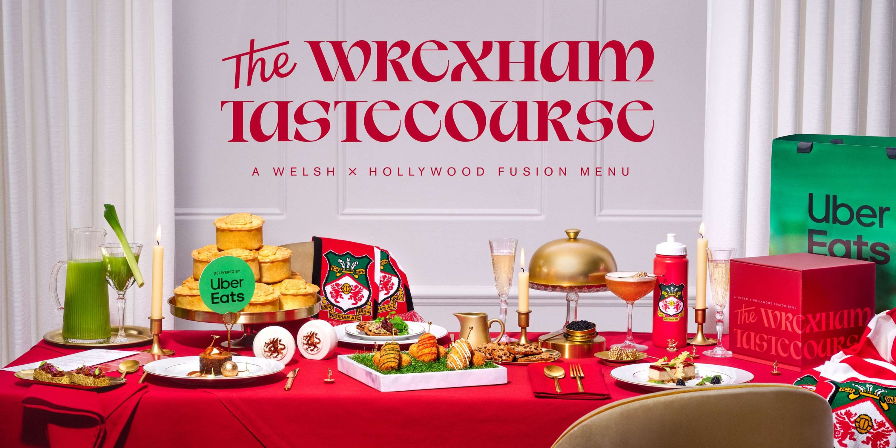 The Wrexham Tastecourse x Ubereats by Naomi Bergau