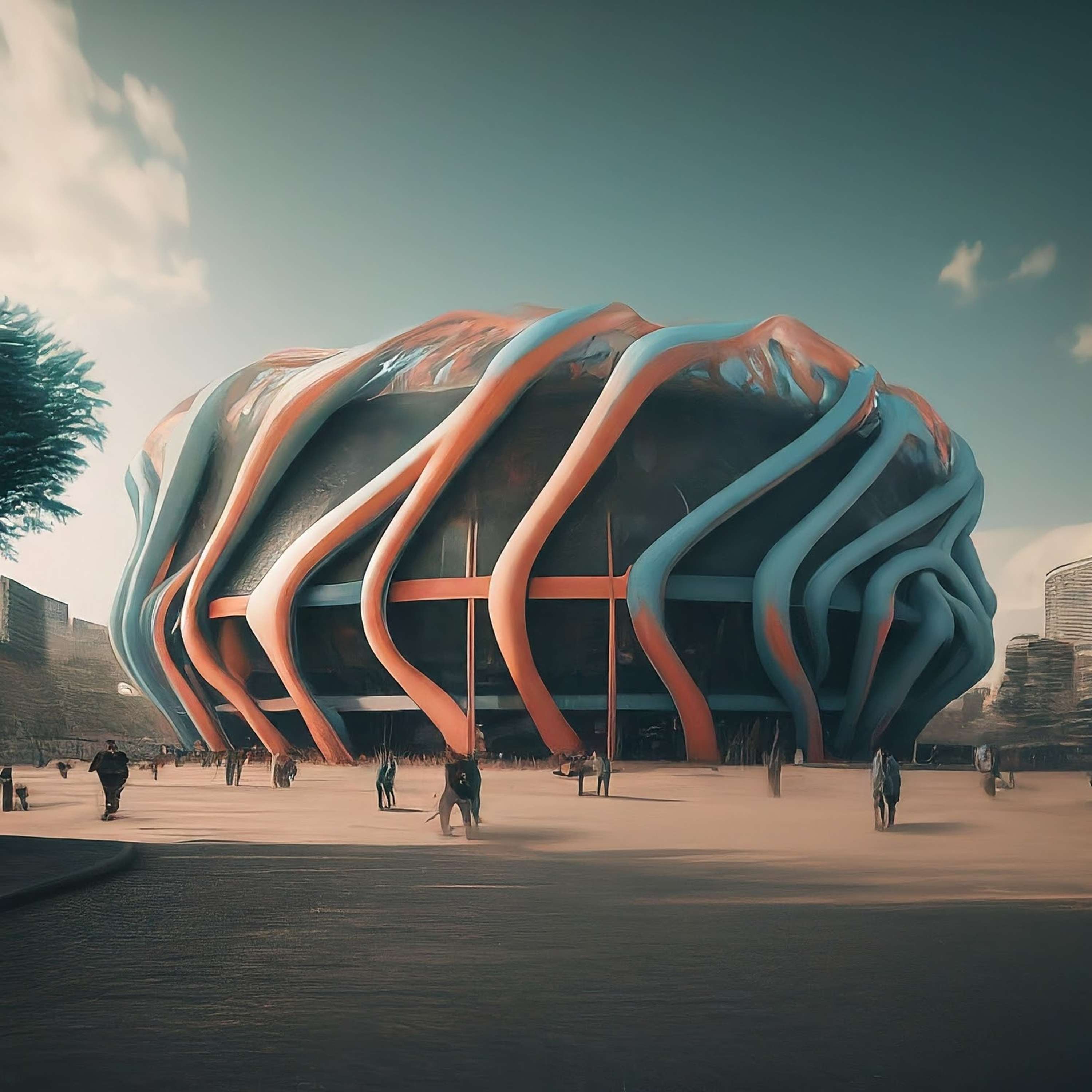 Architectural Sketches and Models - Bozelos by Panagiotis Bozelos