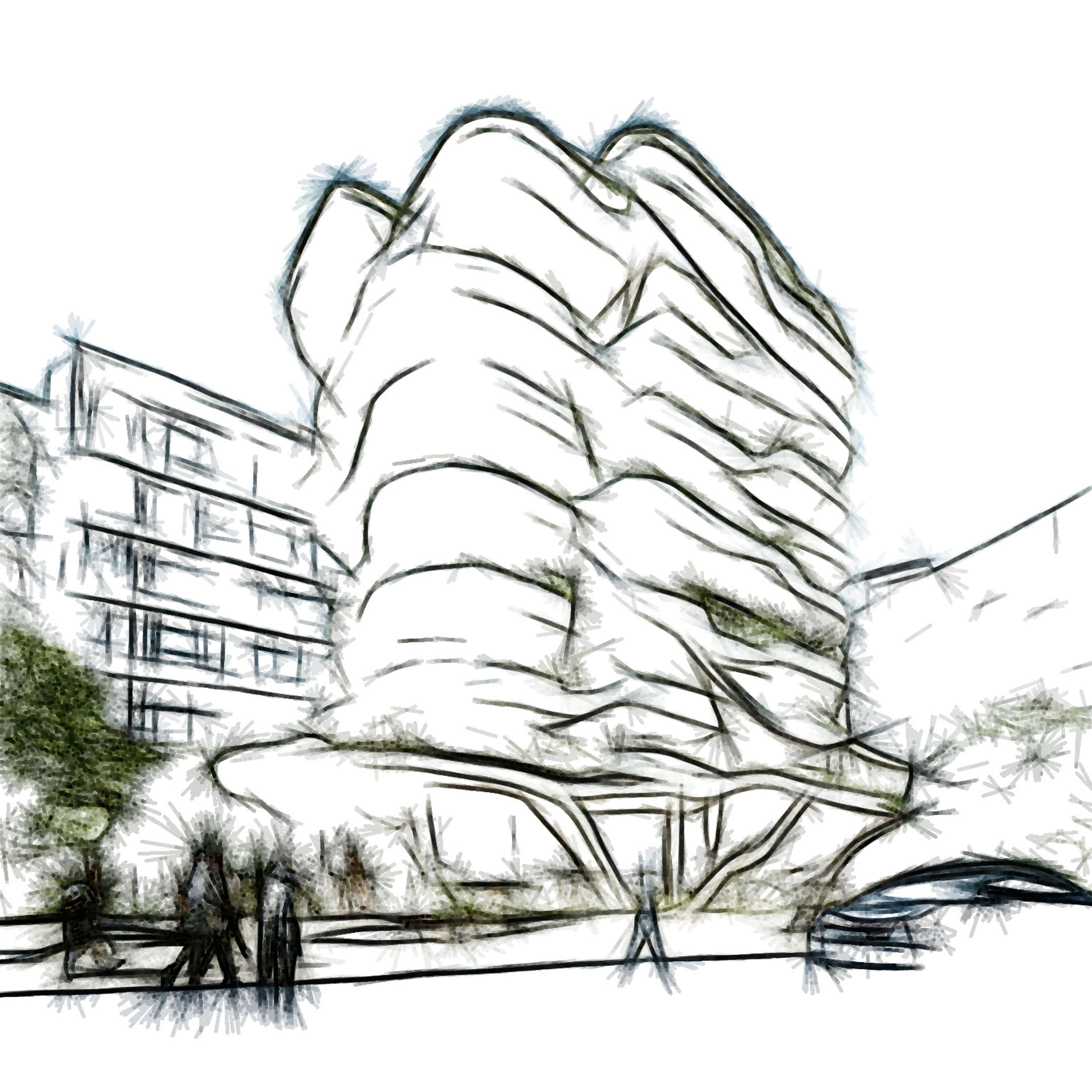 Architectural Sketches and Models - Bozelos by Panagiotis Bozelos