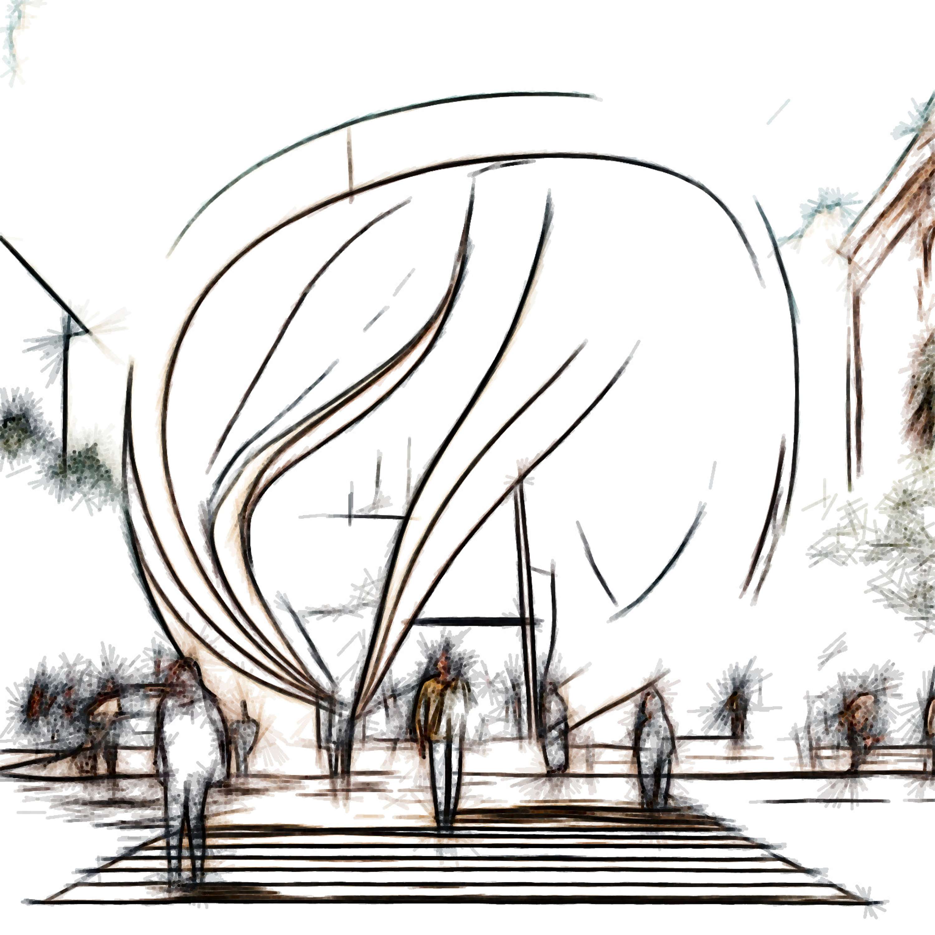 Architectural Sketches and Models - Bozelos by Panagiotis Bozelos