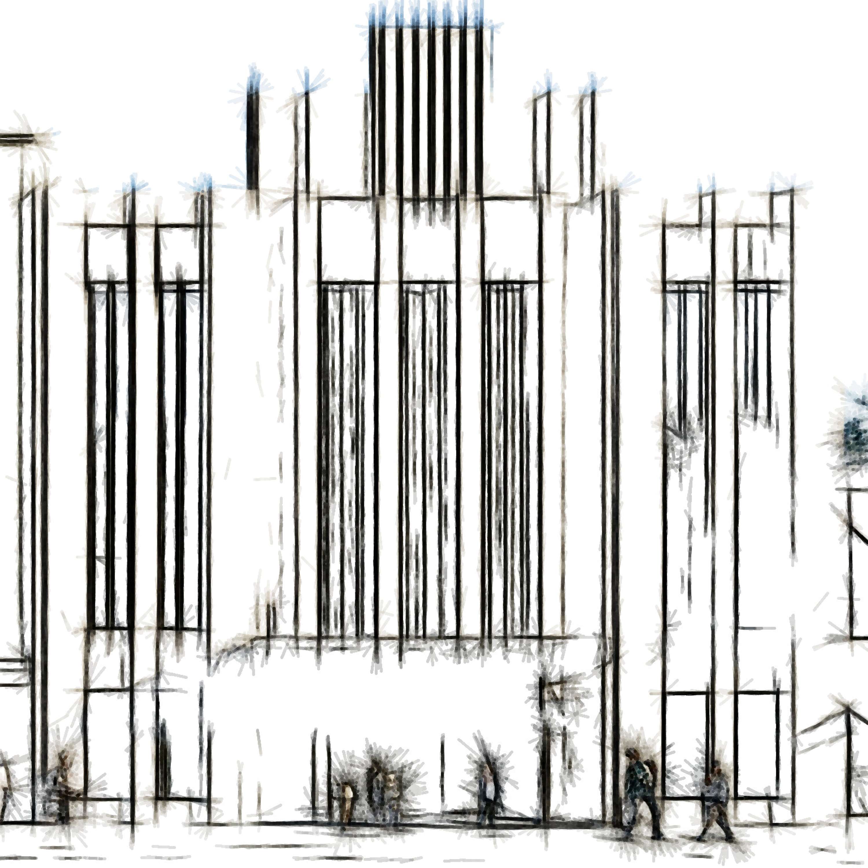 Architectural Sketches and Models - Bozelos by Panagiotis Bozelos
