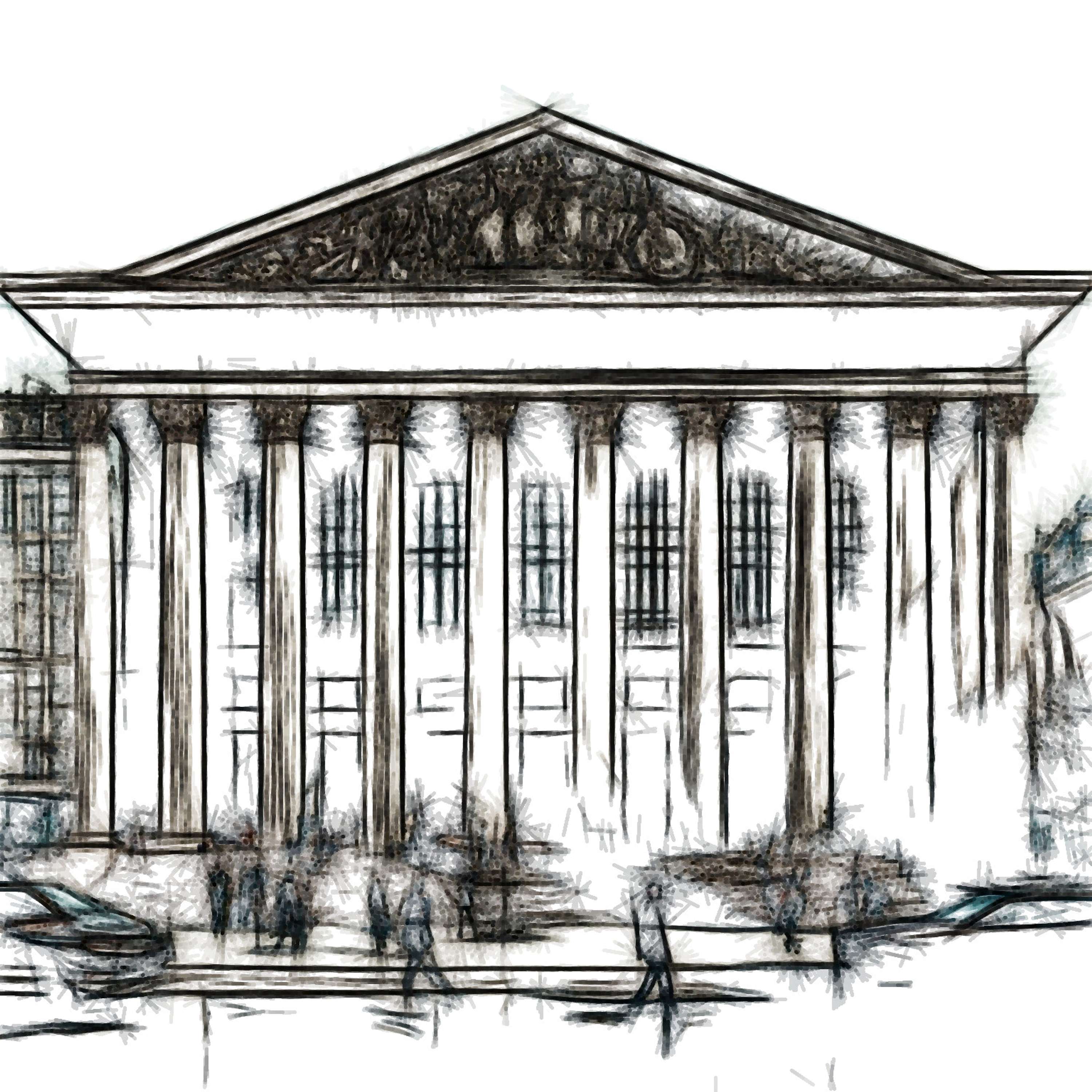 Architectural Sketches and Models - Bozelos by Panagiotis Bozelos