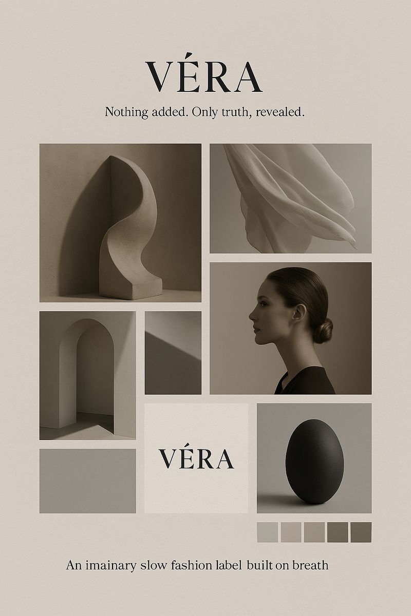 VÉRA — Visual Identity Concept for an Imaginary Brand by M. Hrebennyk