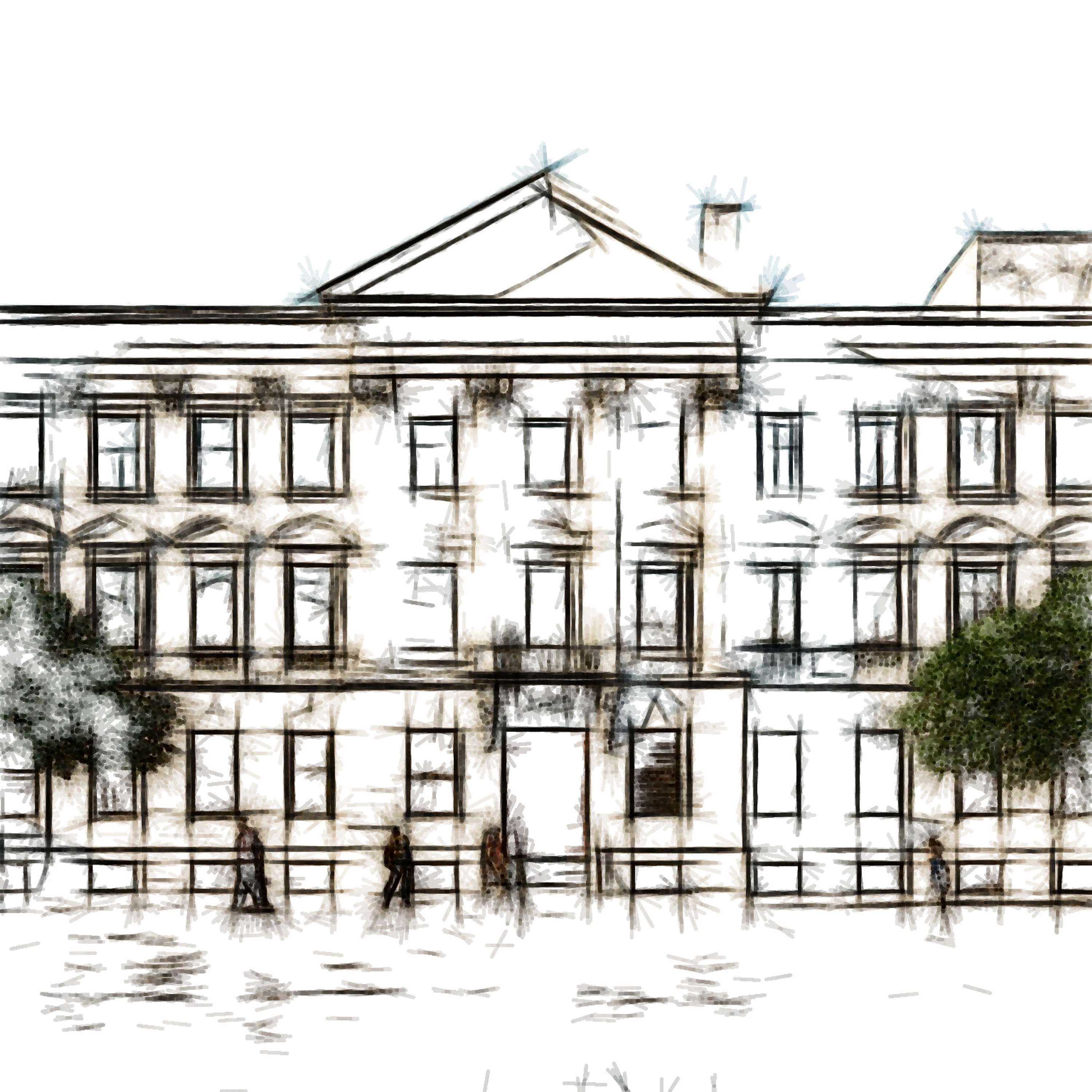 Architectural Sketches and Models - Bozelos by Panagiotis Bozelos