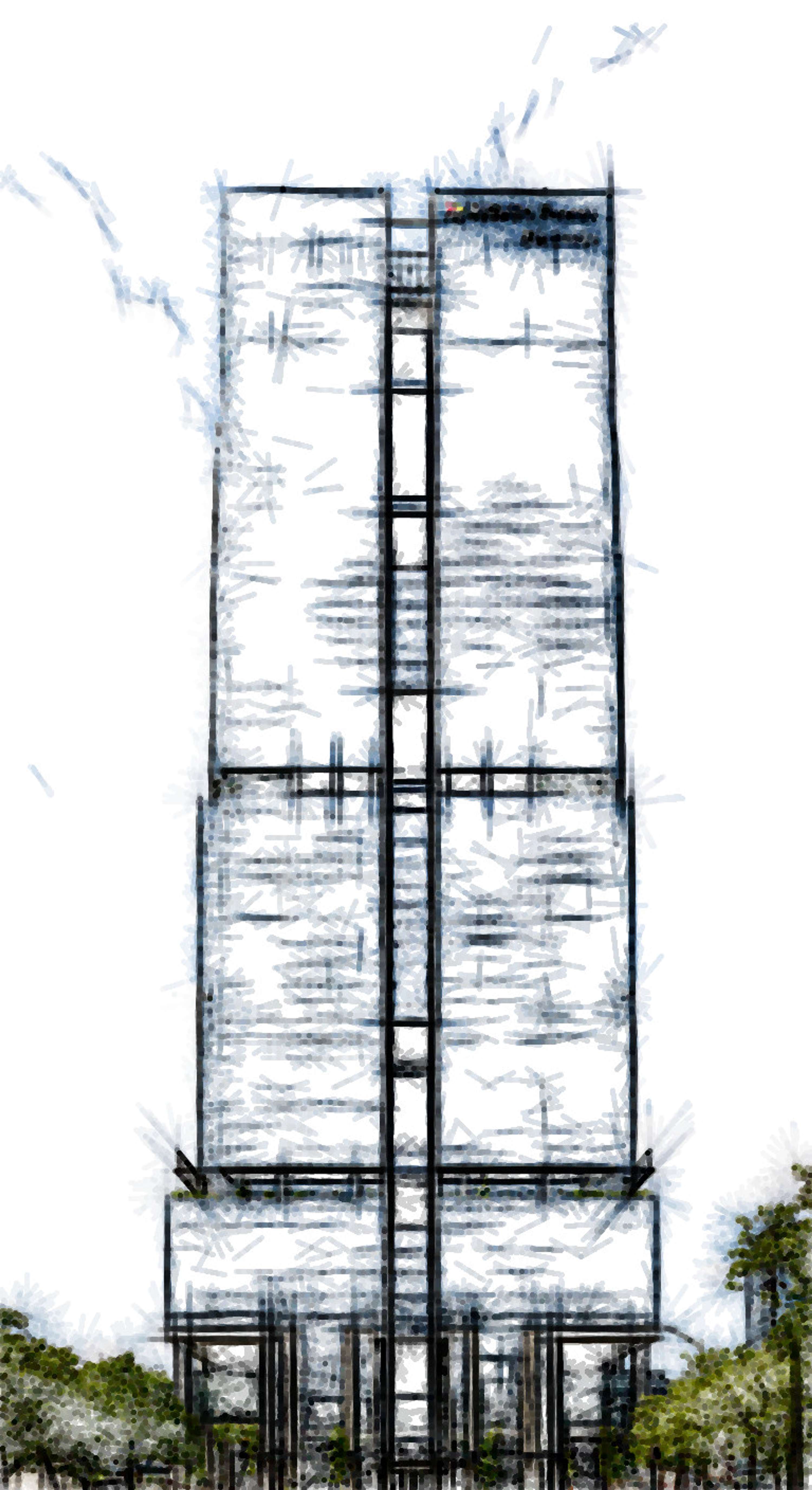 Architectural Sketches and Models - Bozelos by Panagiotis Bozelos
