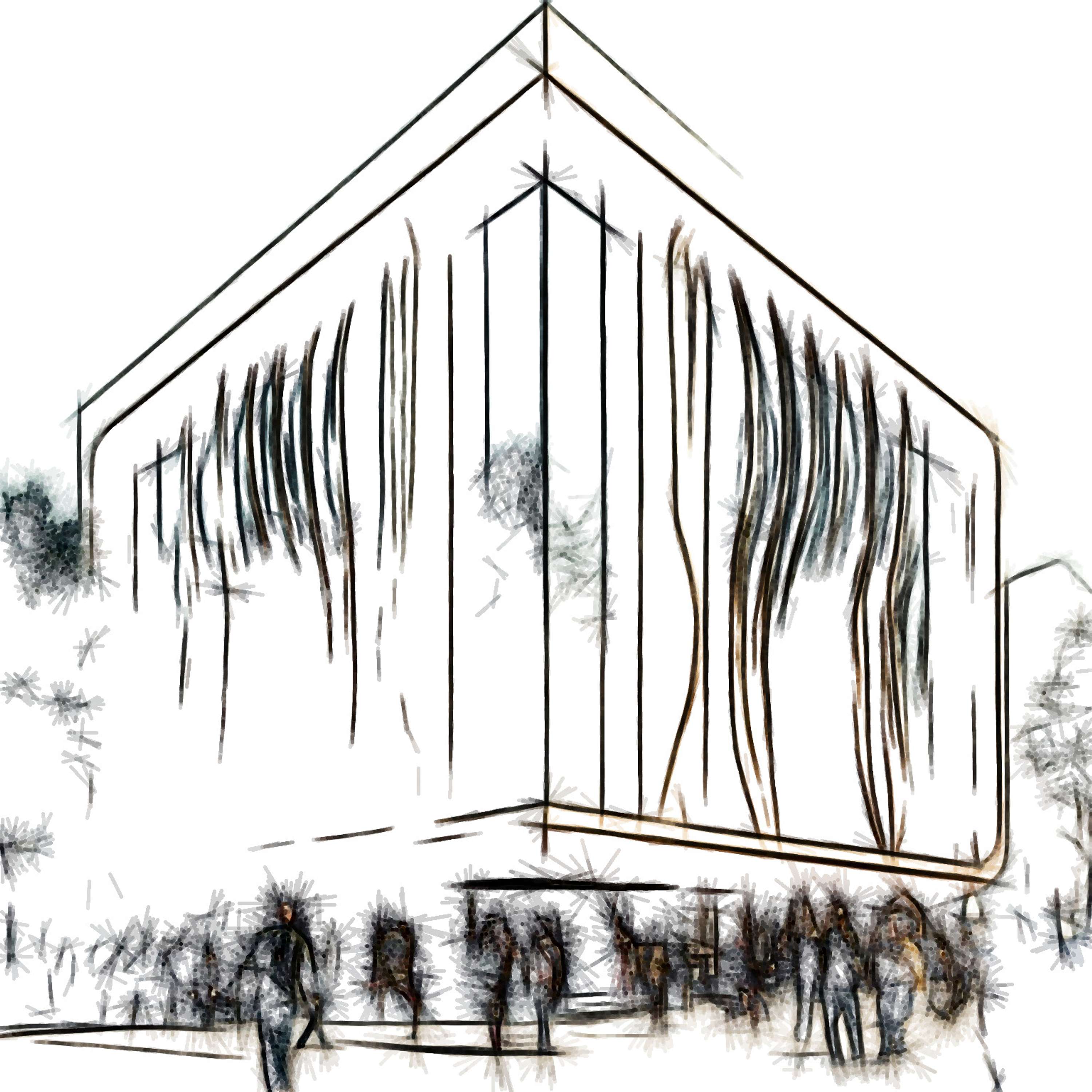 Architectural Sketches and Models - Bozelos by Panagiotis Bozelos