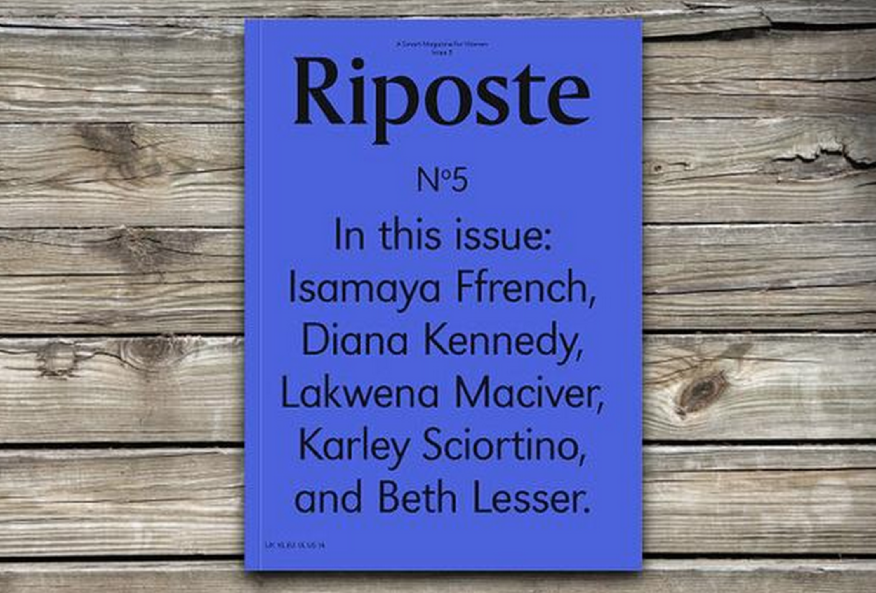 Riposte #3 by Riposte Magazine