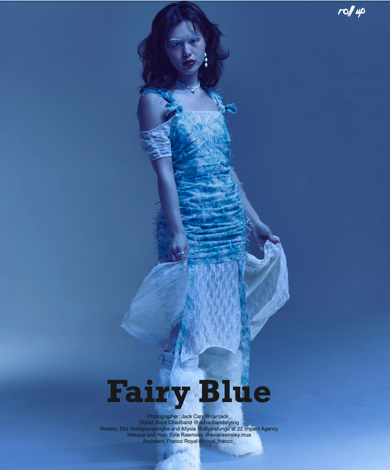 Fairy Blue for Roll Up Magazine by Alice Chadband