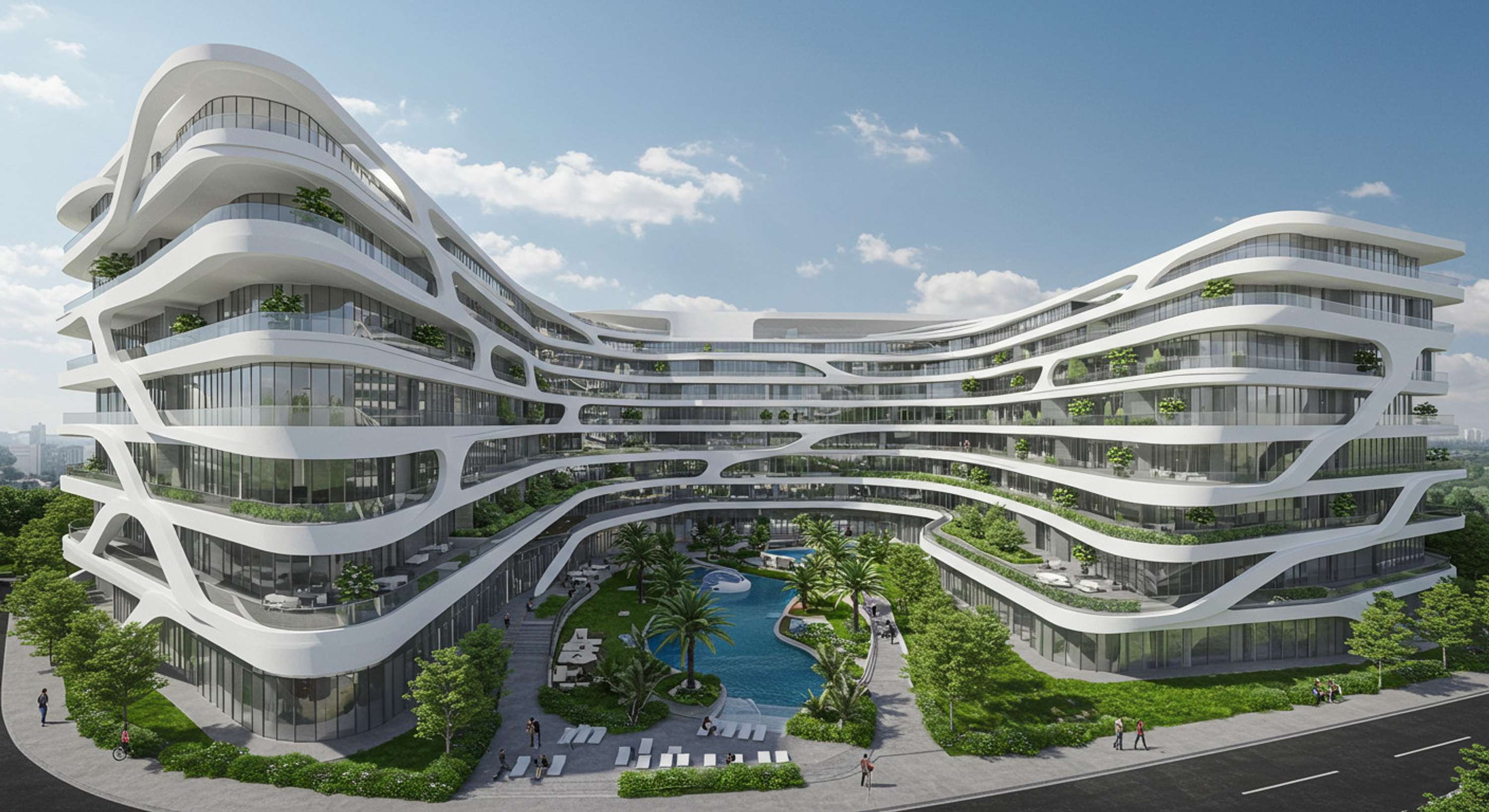 Architectural Sketches and Models - Bozelos by Panagiotis Bozelos
