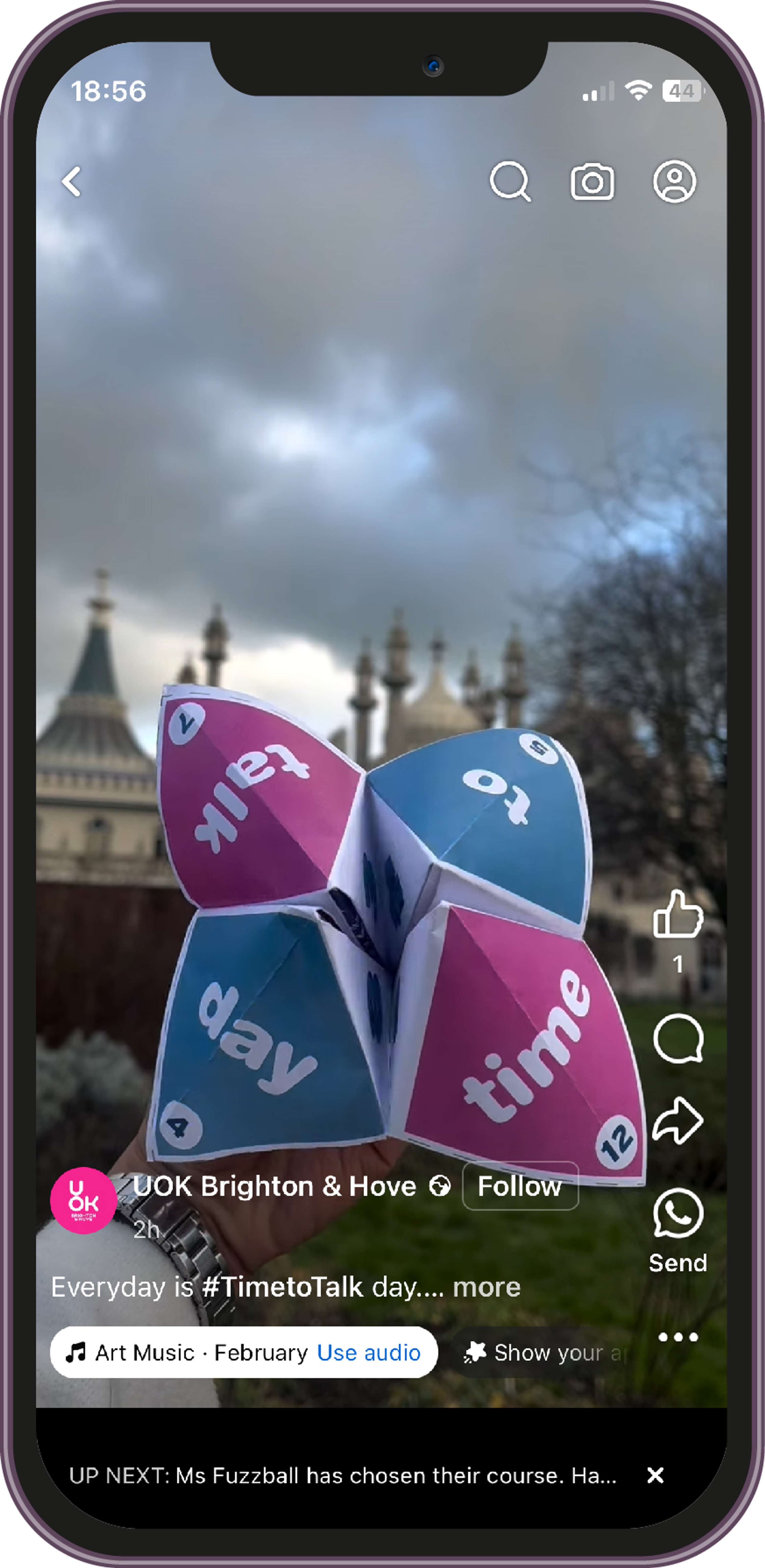 Mind: Time to Talk Day by Gina Mcdowall