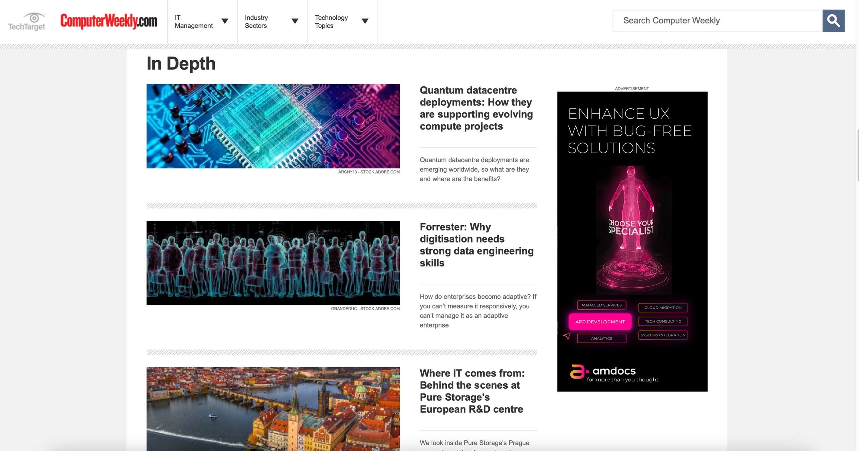 Amdocs: Choose your expert by Gina Mcdowall