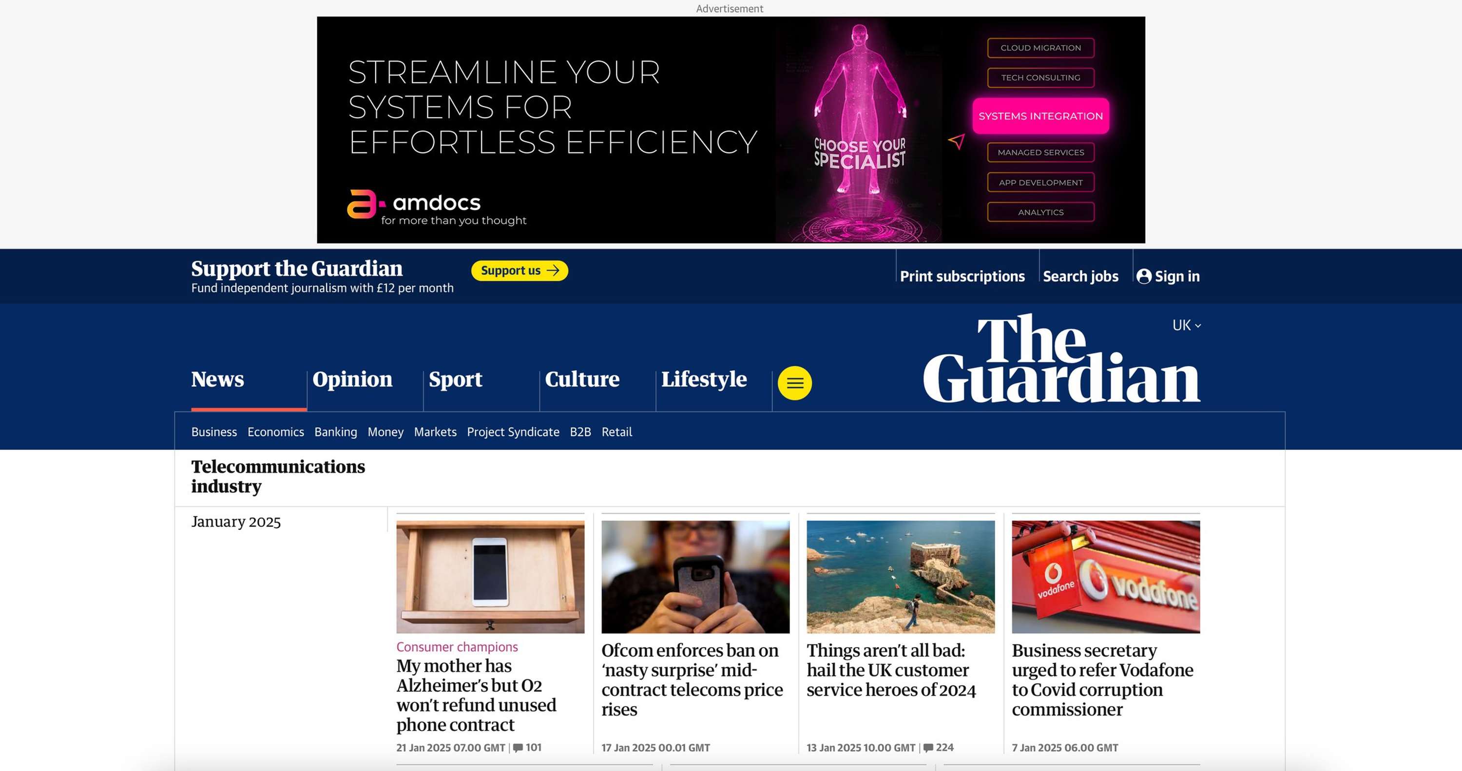 Amdocs: Choose your expert by Gina Mcdowall