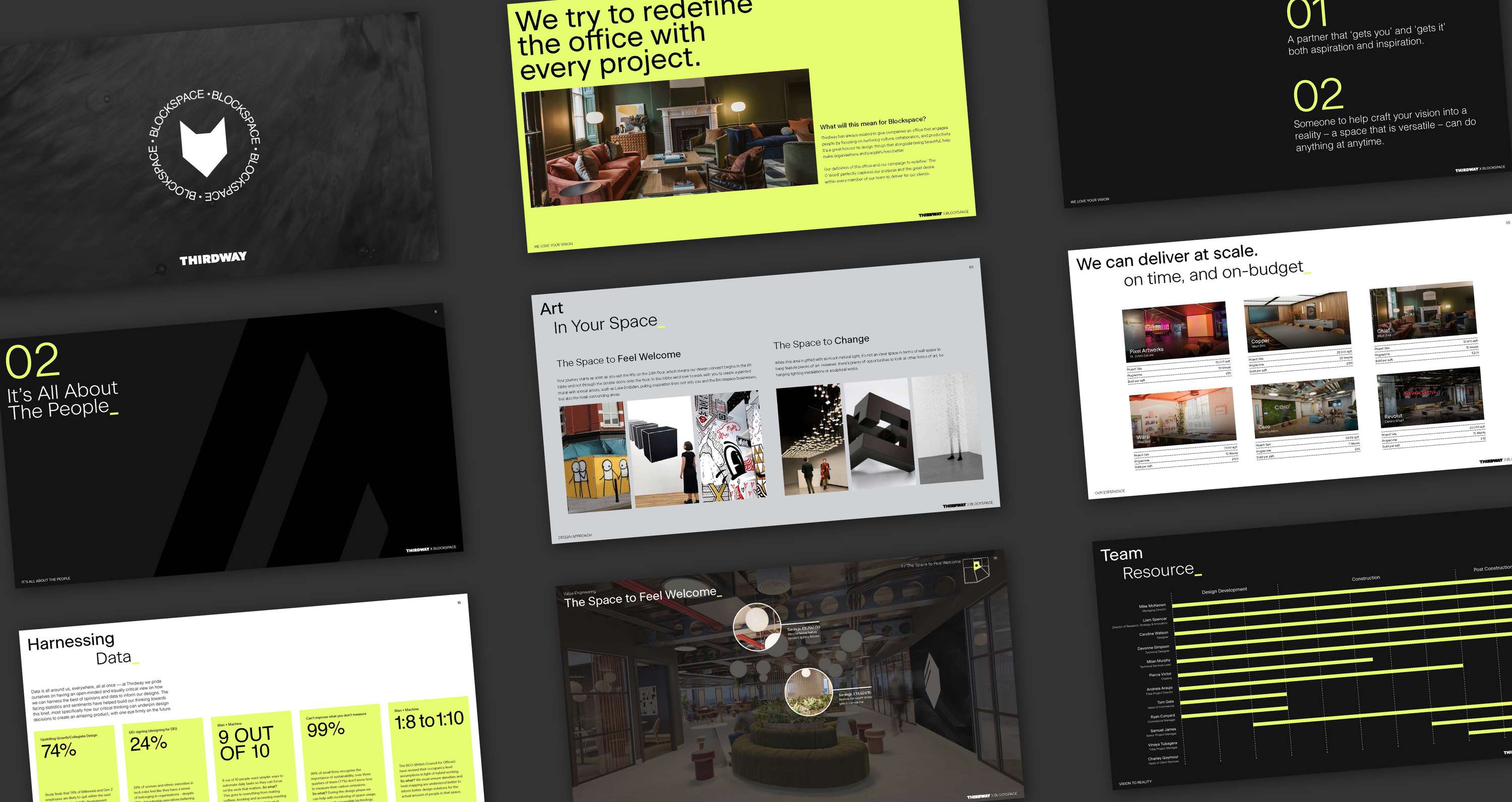 Blockspace:  Brand Integration by Pierce Victor