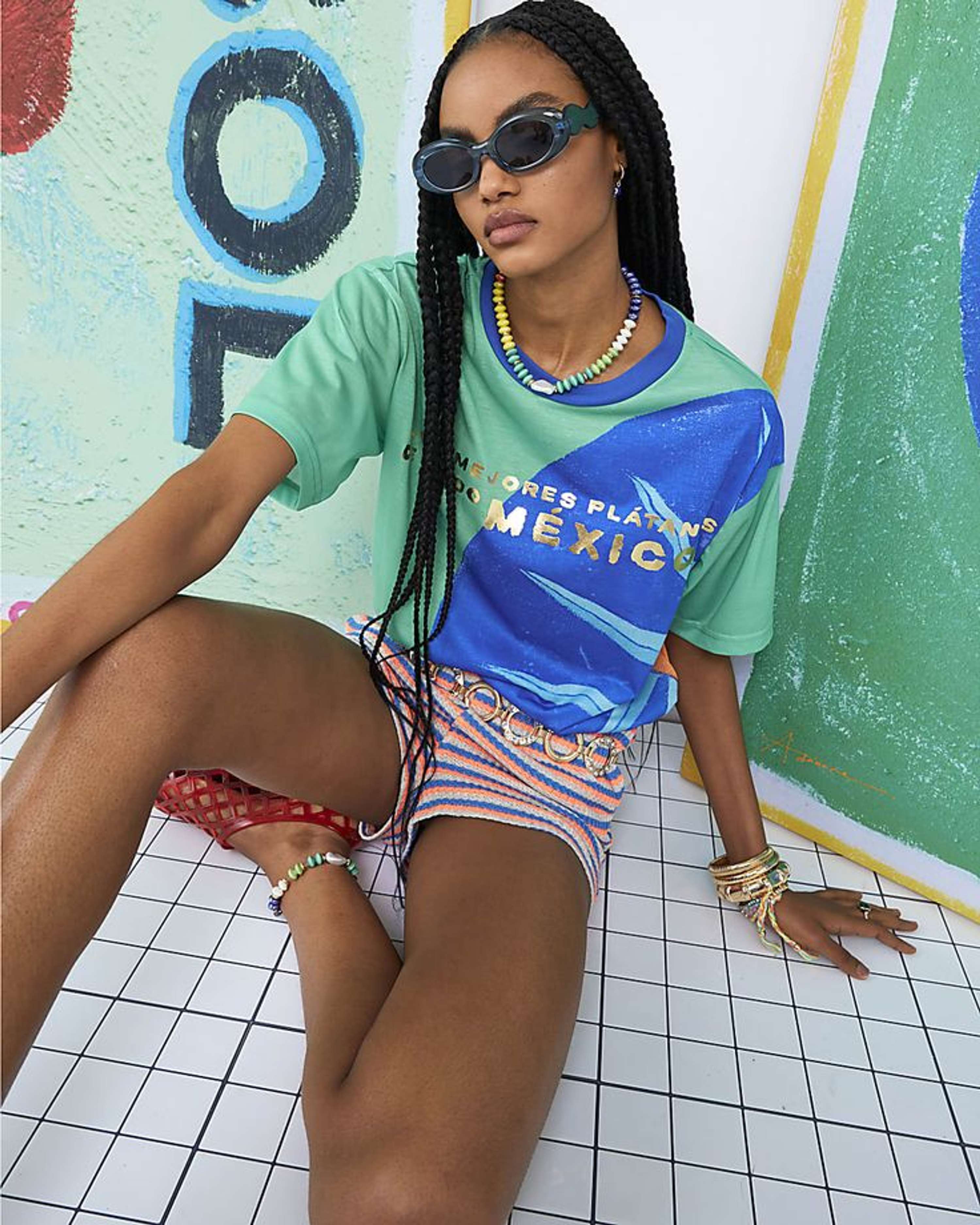 River Island x Atlas Collab Graphics and Front Prints by Irina Kikina