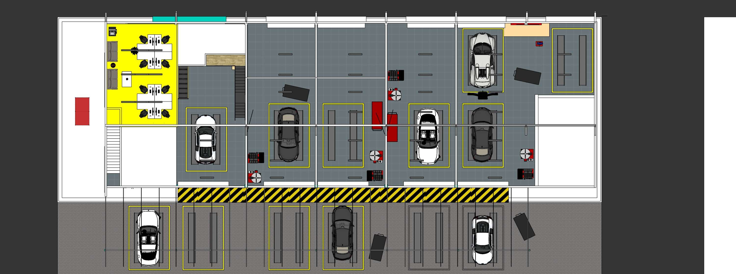 Architecture - Petronas Car Workshop by Lutfi Ibrahim