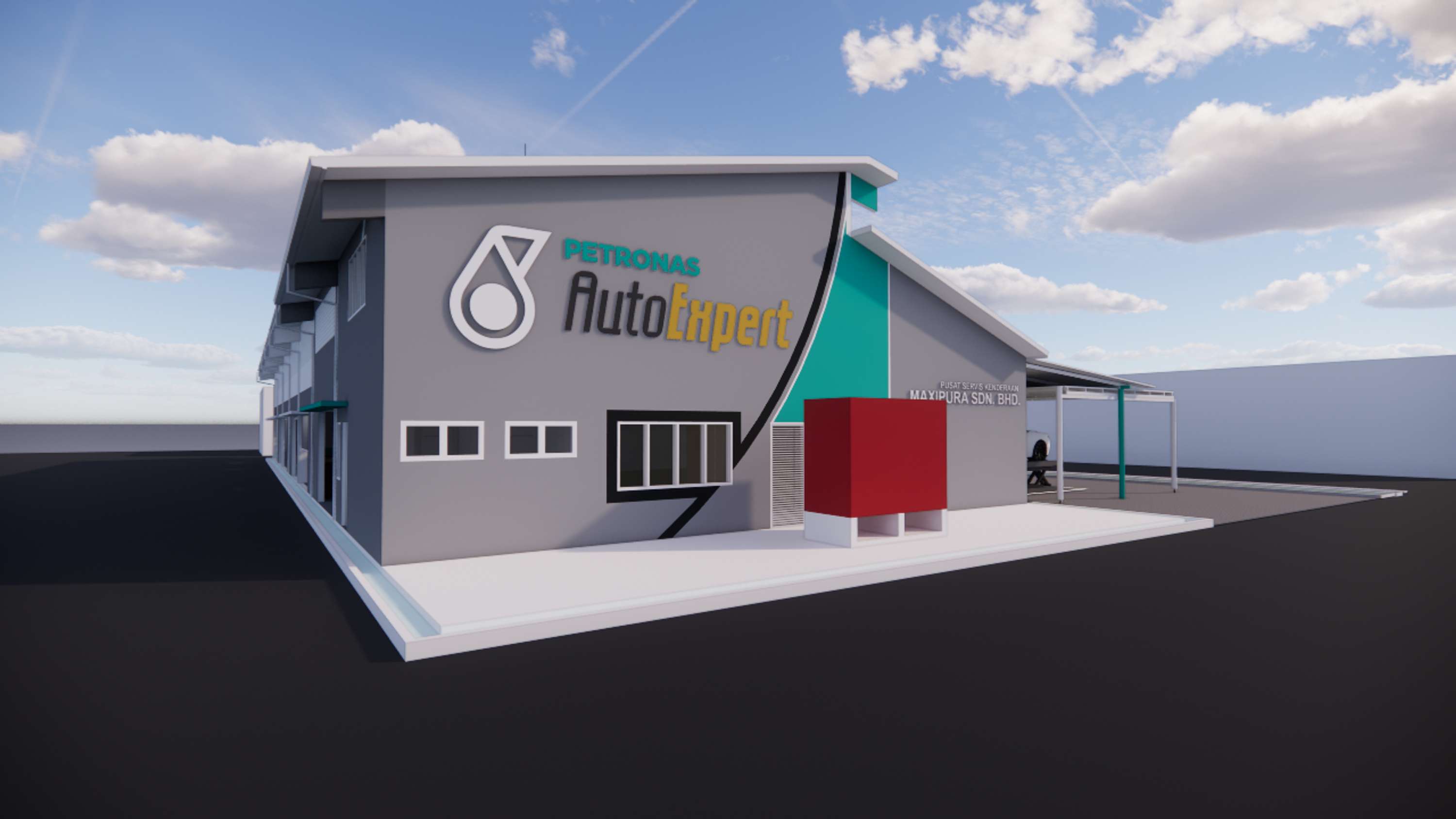 Architecture - Petronas Car Workshop by Lutfi Ibrahim