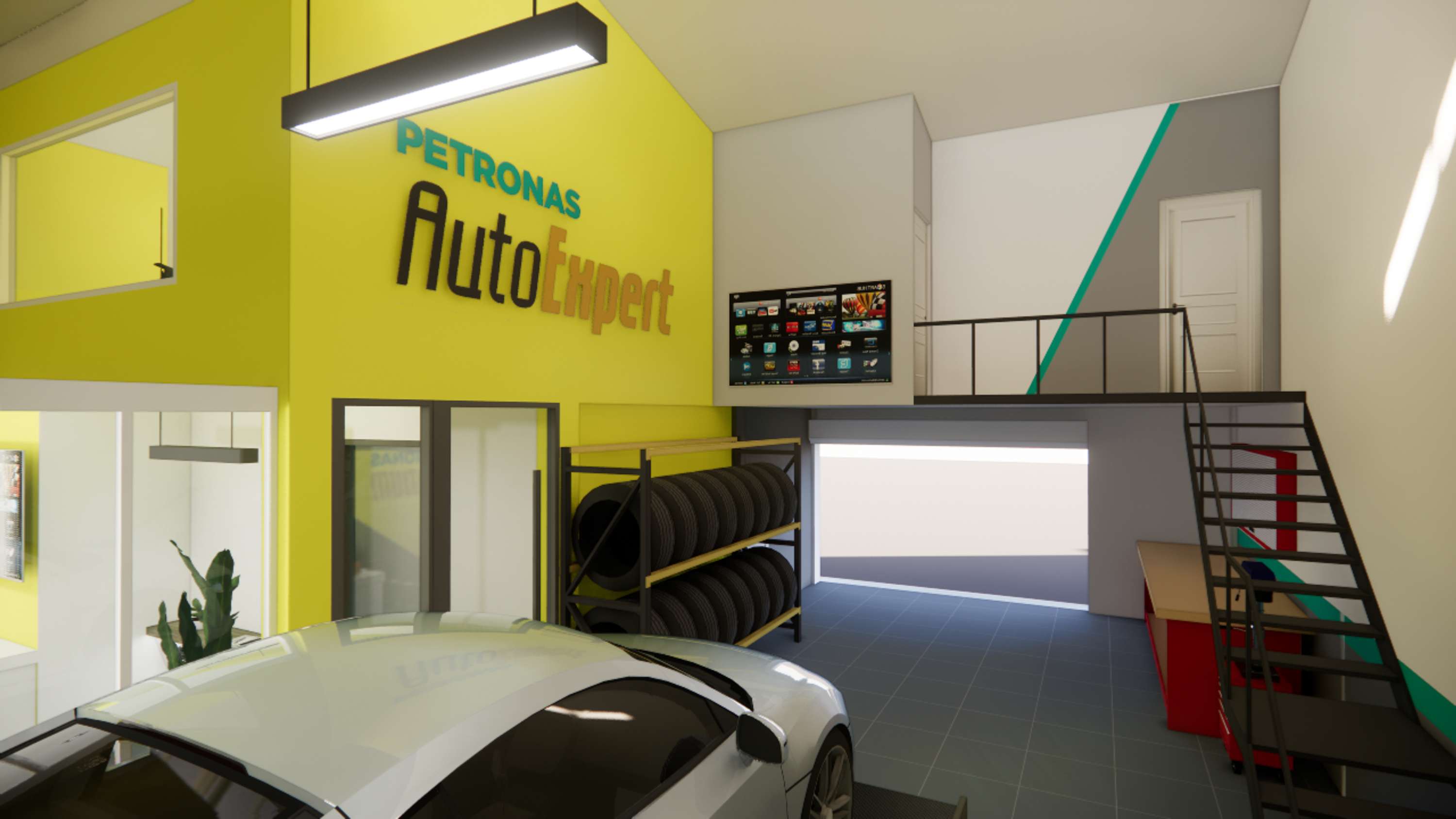 Architecture - Petronas Car Workshop by Lutfi Ibrahim