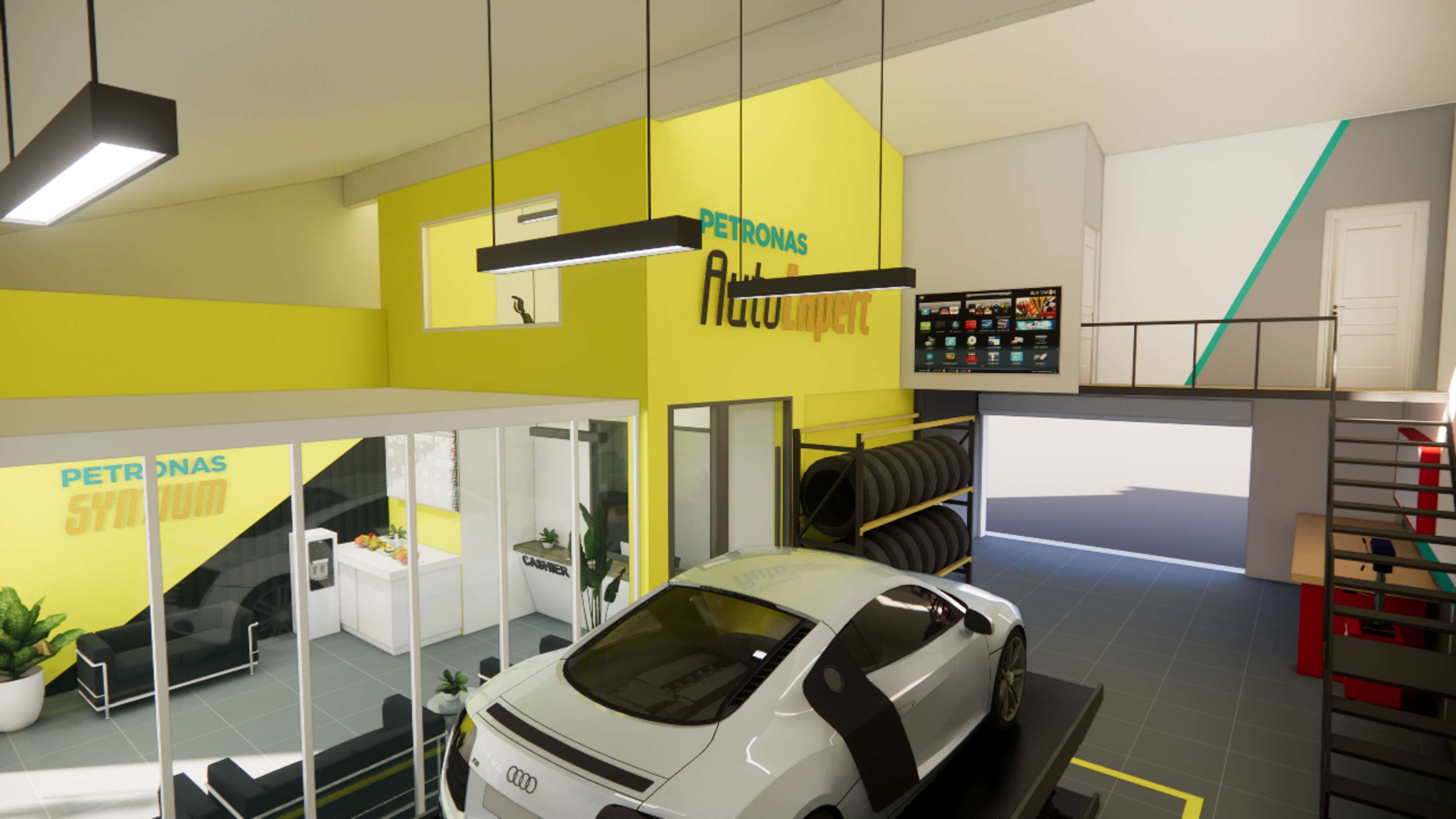 Architecture - Petronas Car Workshop by Lutfi Ibrahim
