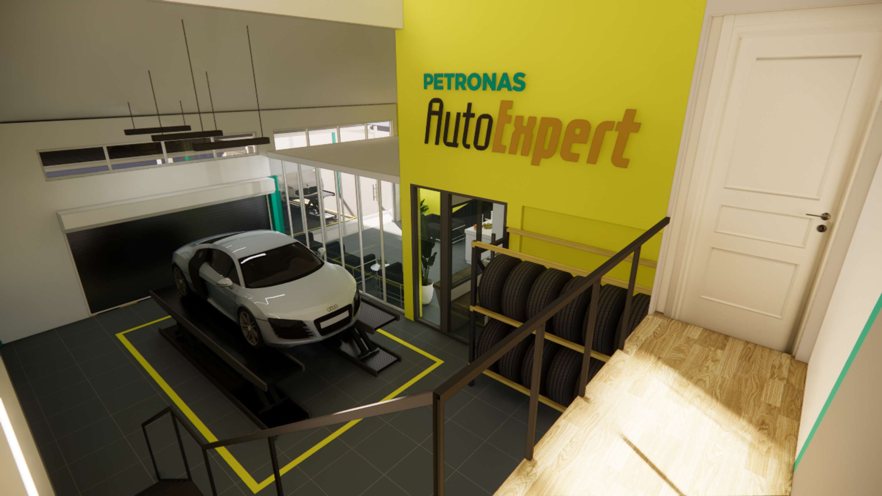 Architecture - Petronas Car Workshop by Lutfi Ibrahim