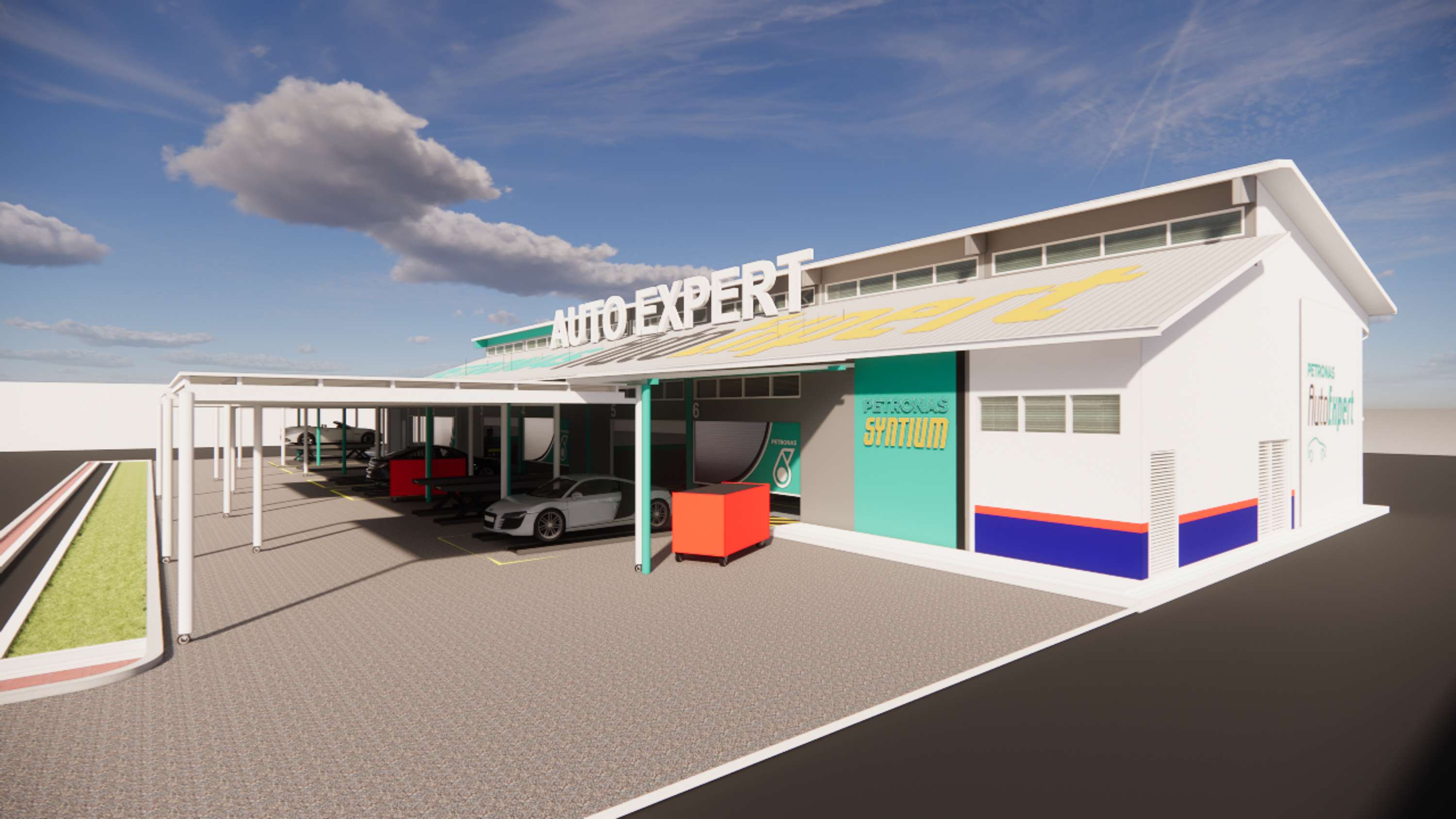 Architecture - Petronas Car Workshop by Lutfi Ibrahim