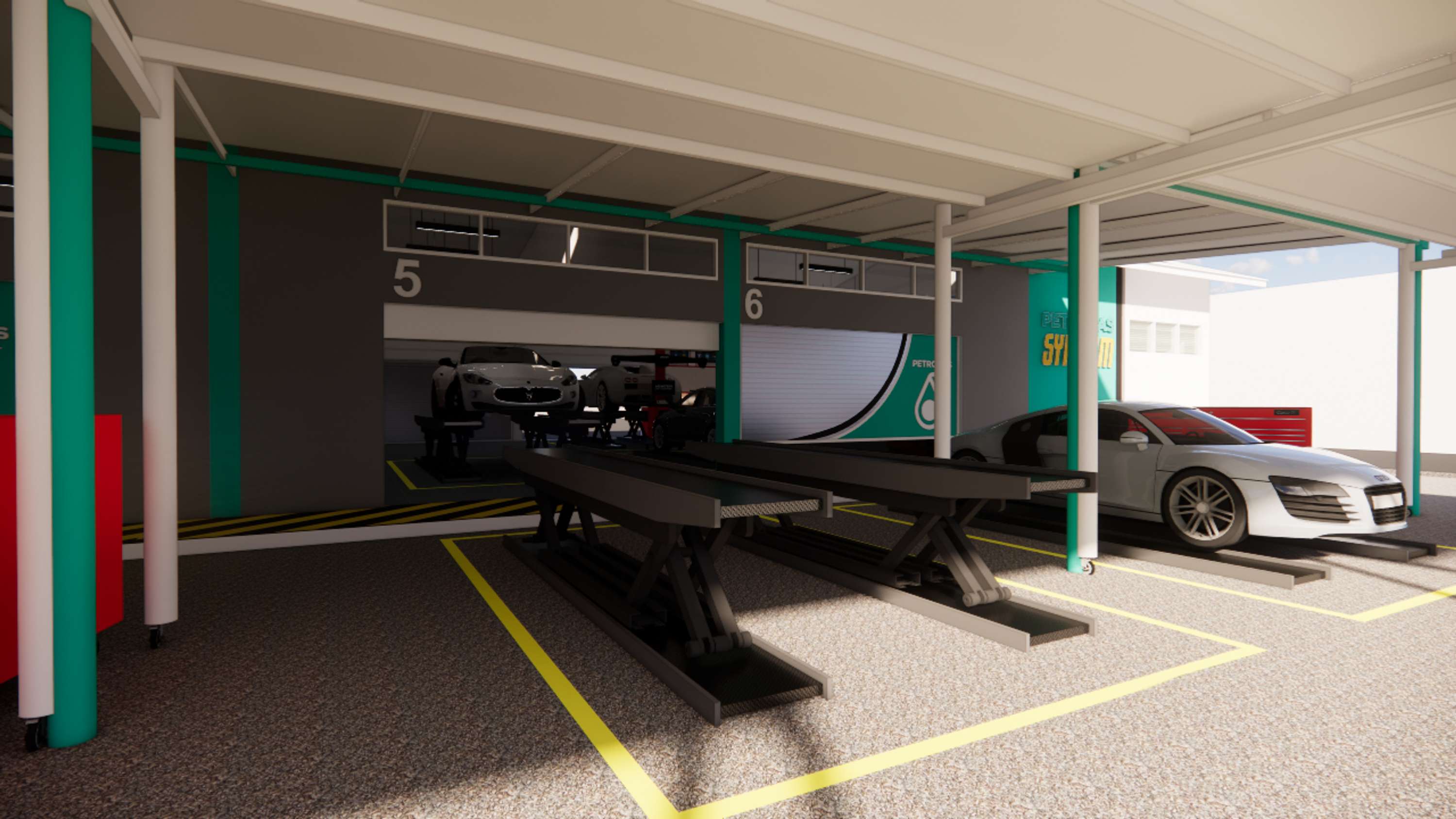 Architecture - Petronas Car Workshop by Lutfi Ibrahim