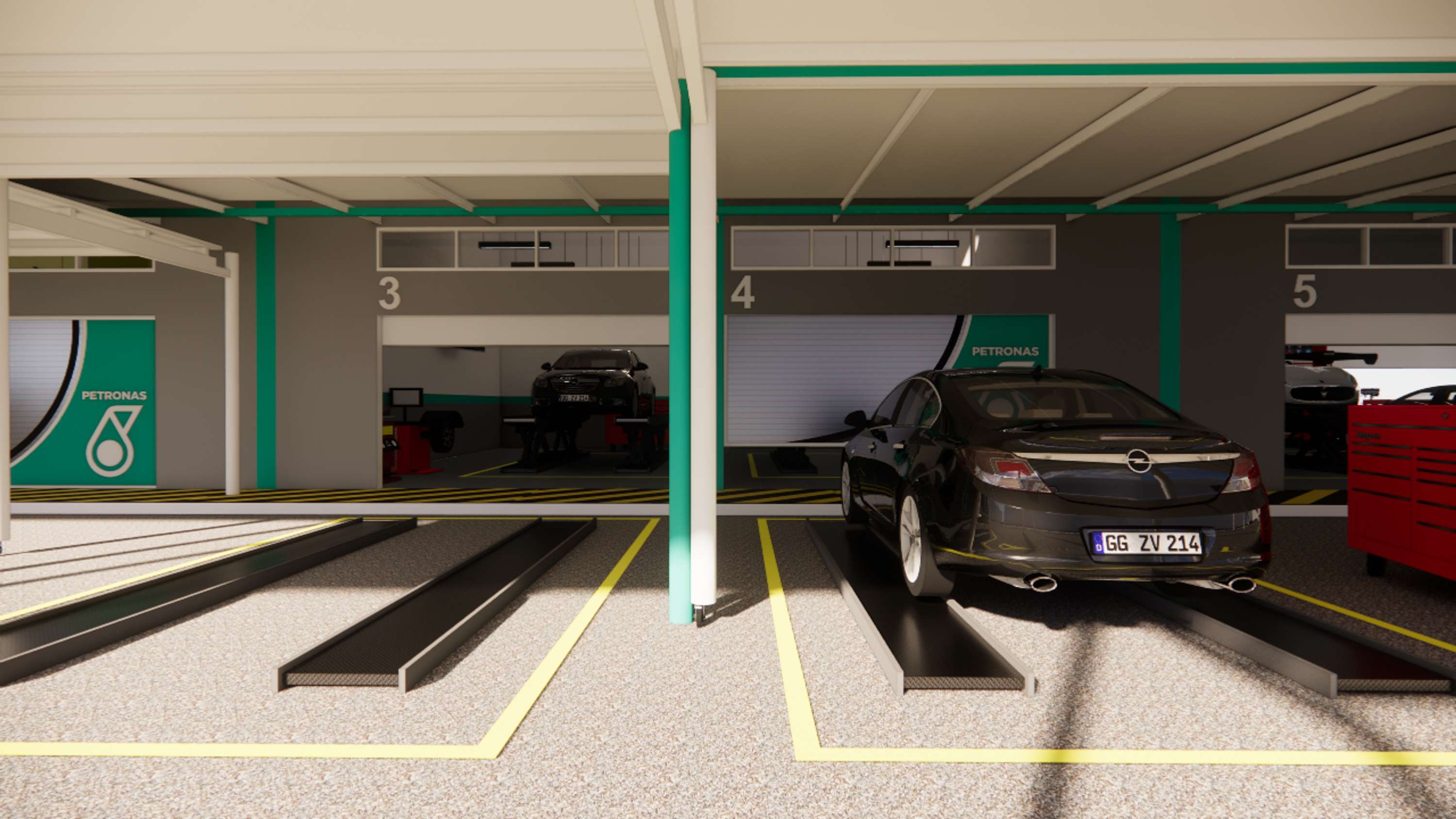 Architecture - Petronas Car Workshop by Lutfi Ibrahim