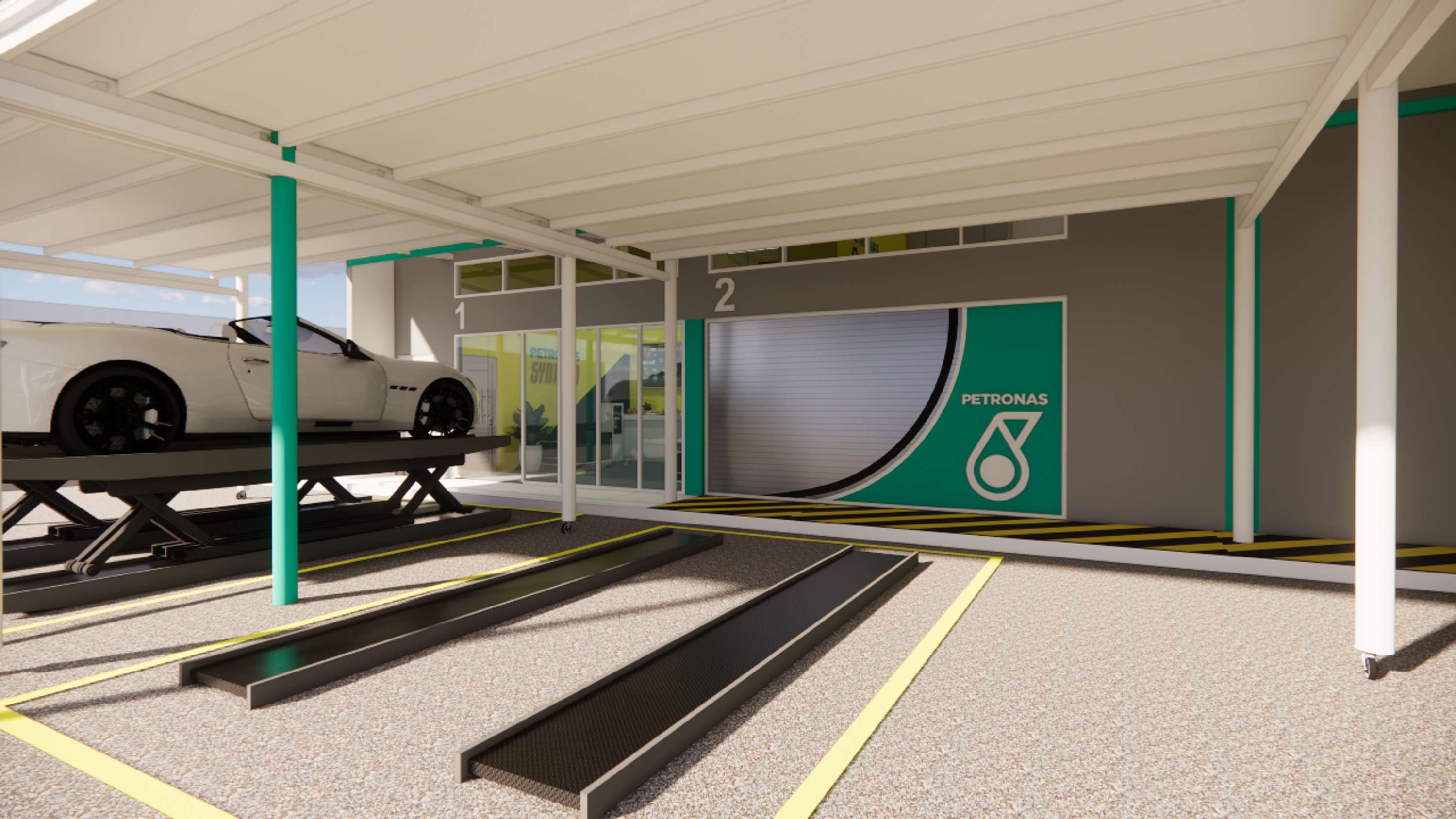 Architecture - Petronas Car Workshop by Lutfi Ibrahim