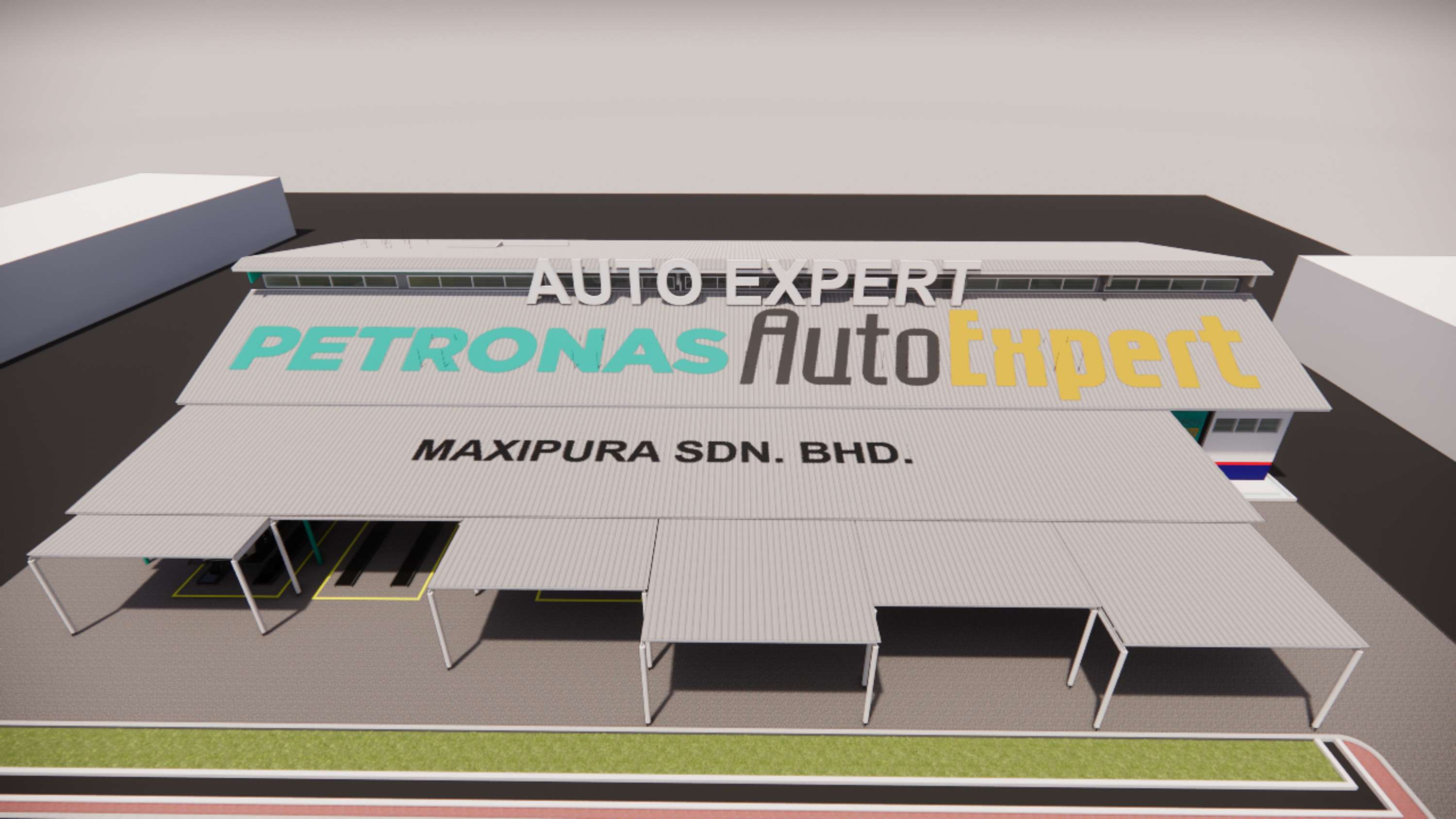 Architecture - Petronas Car Workshop by Lutfi Ibrahim