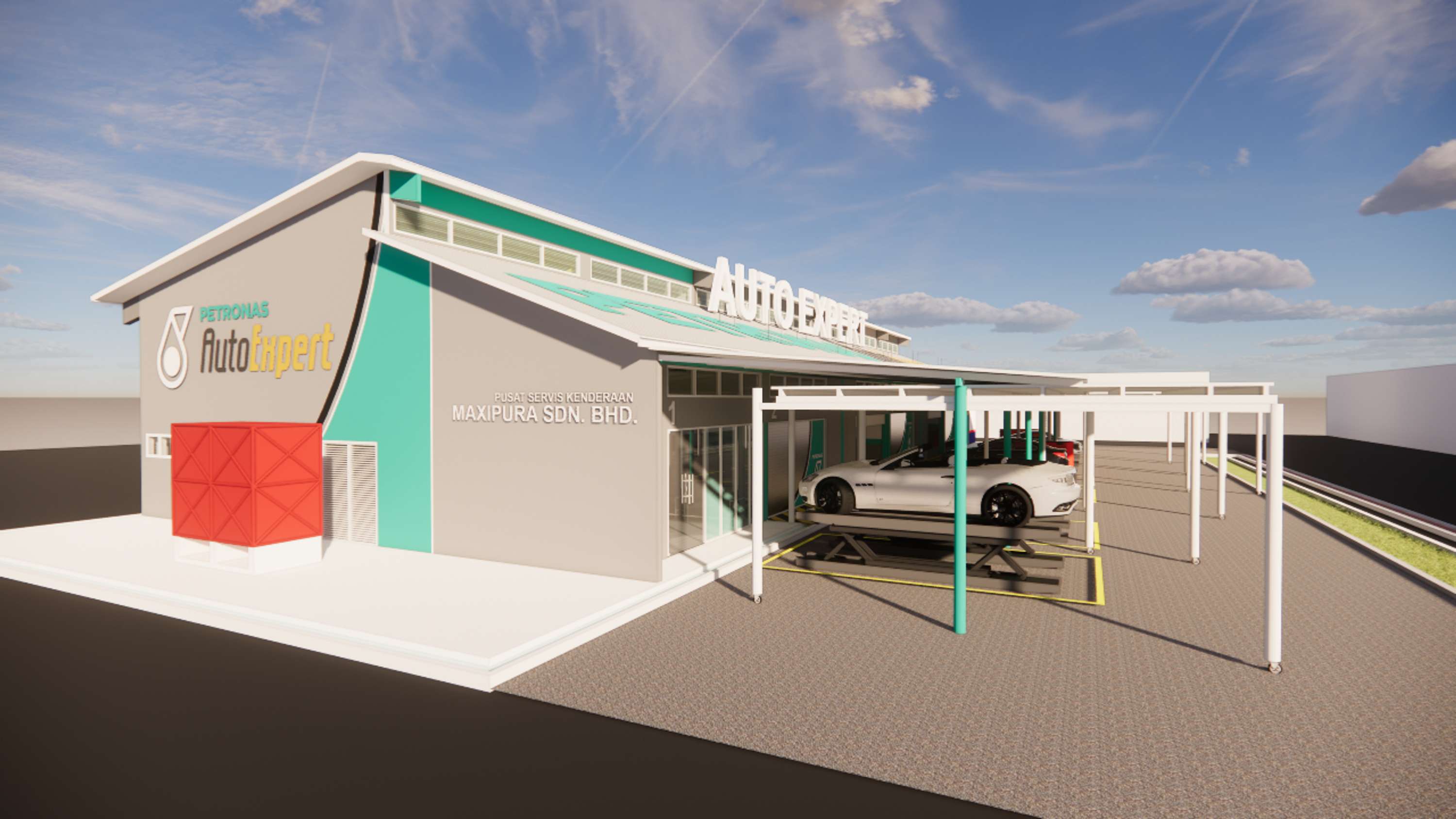 Architecture - Petronas Car Workshop by Lutfi Ibrahim
