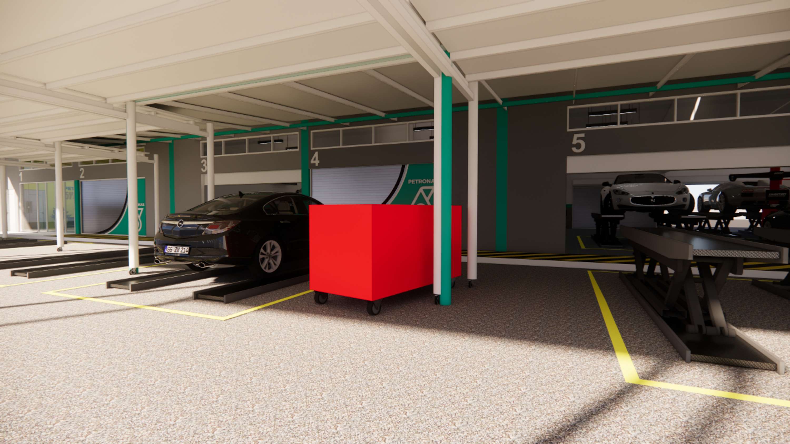 Architecture - Petronas Car Workshop by Lutfi Ibrahim