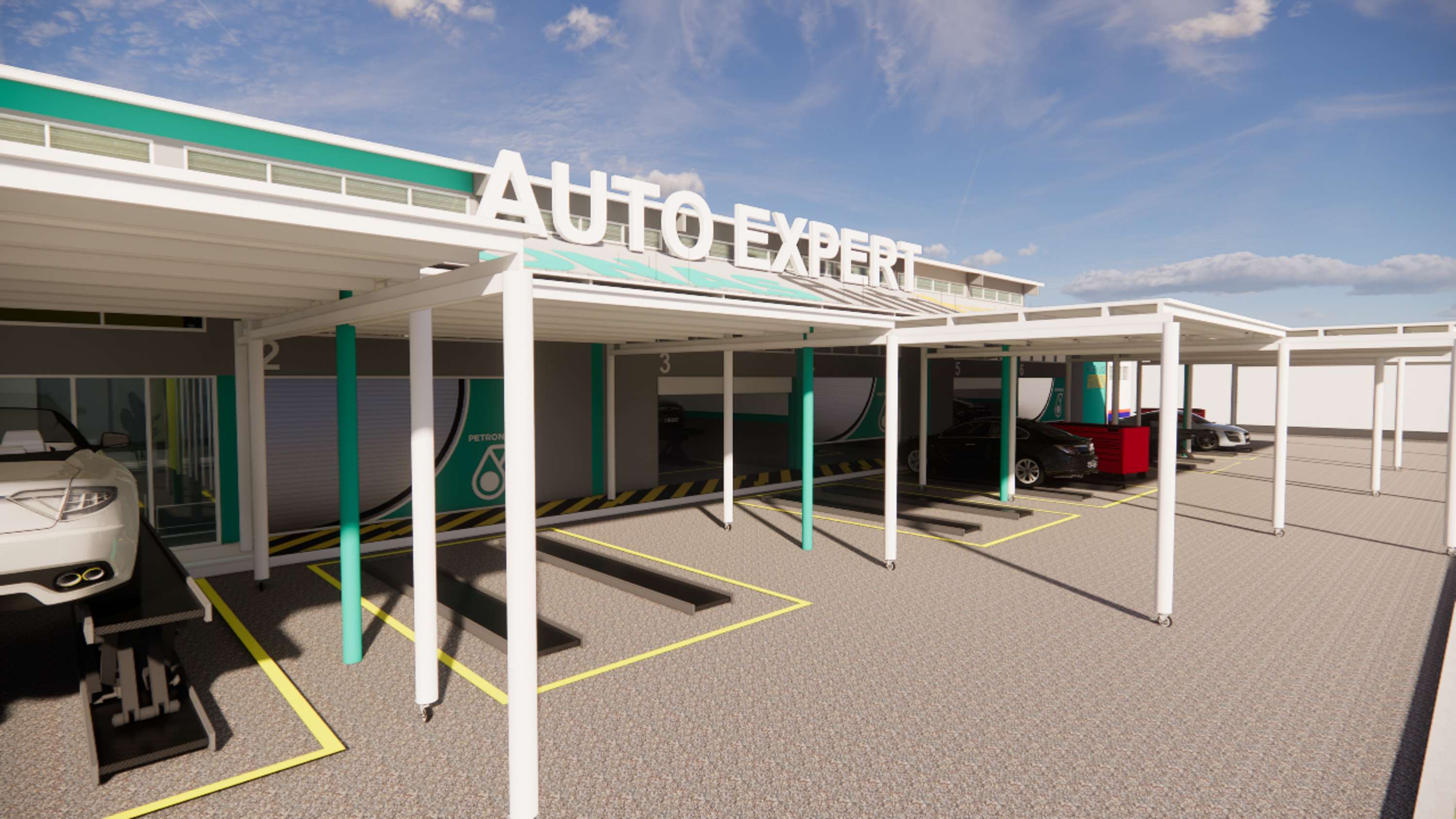 Architecture - Petronas Car Workshop by Lutfi Ibrahim