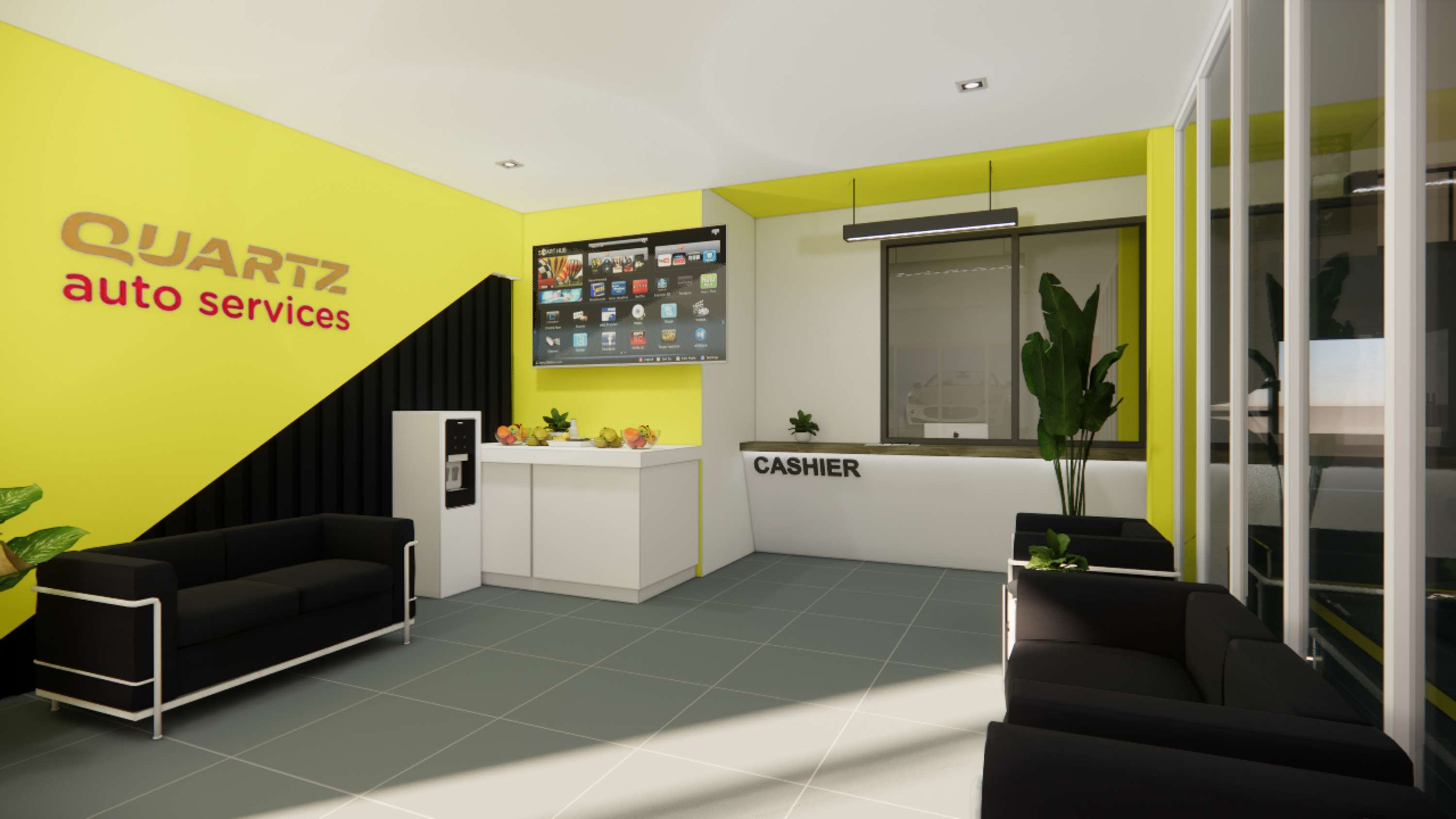 Architecture - TotalEnergies Car workshop by Lutfi Ibrahim